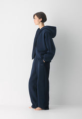 Cozy Sweatfleece Boyfriend Barrel Sweatpant - ADMIRAL