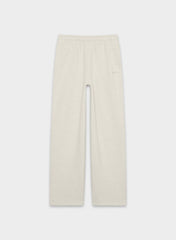 Cozy Sweatfleece Boyfriend Barrel Sweatpant - HEATHER ECRU