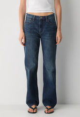 Denim Forum The '90s Iggy Lo-Rise Baggy Jean - BE ABOUT DARK BLEU