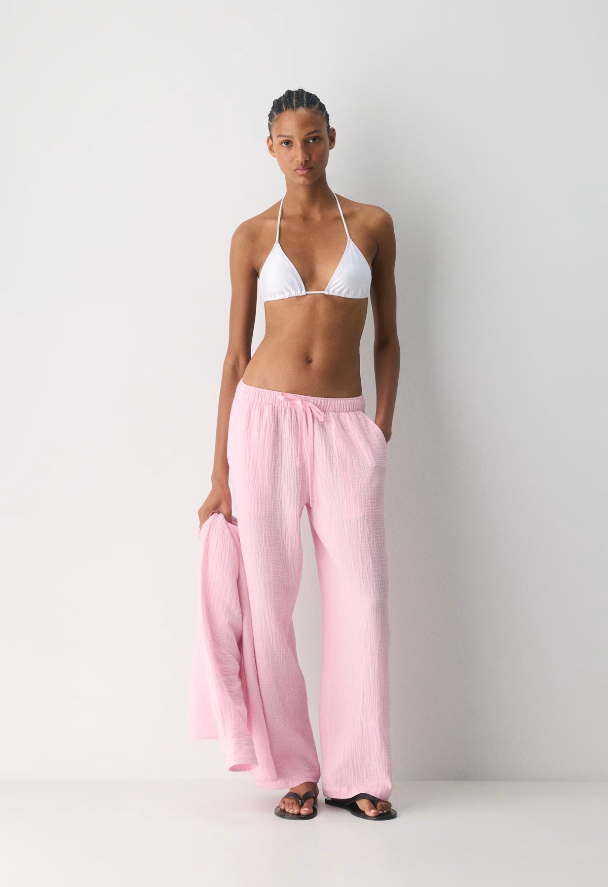 AirPlush Cotton™ Sail Pant - MILKSHAKE PINK