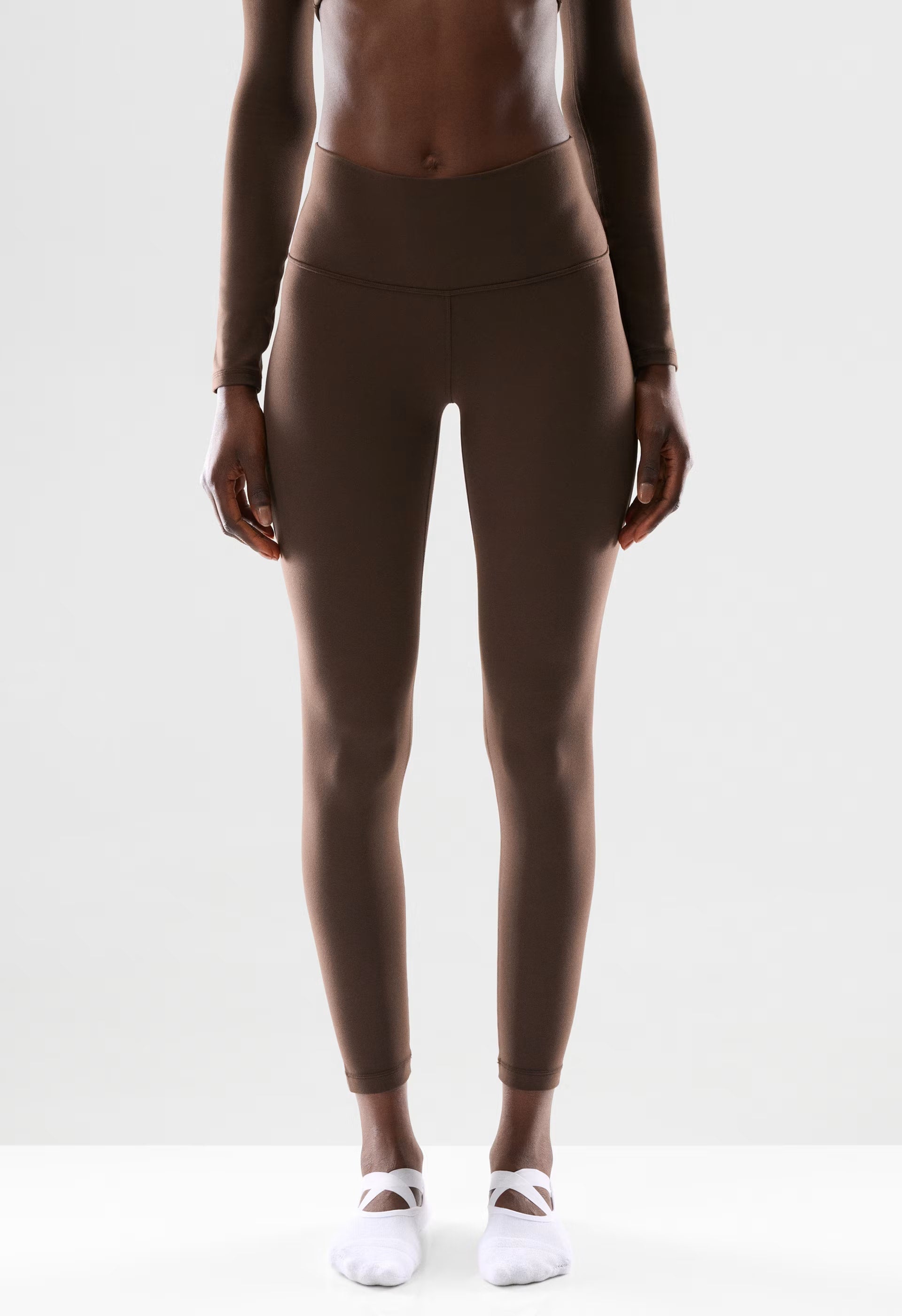 BUTTER Cheeky Hi-Rise 26" Legging - RICH MOCHA BROWN