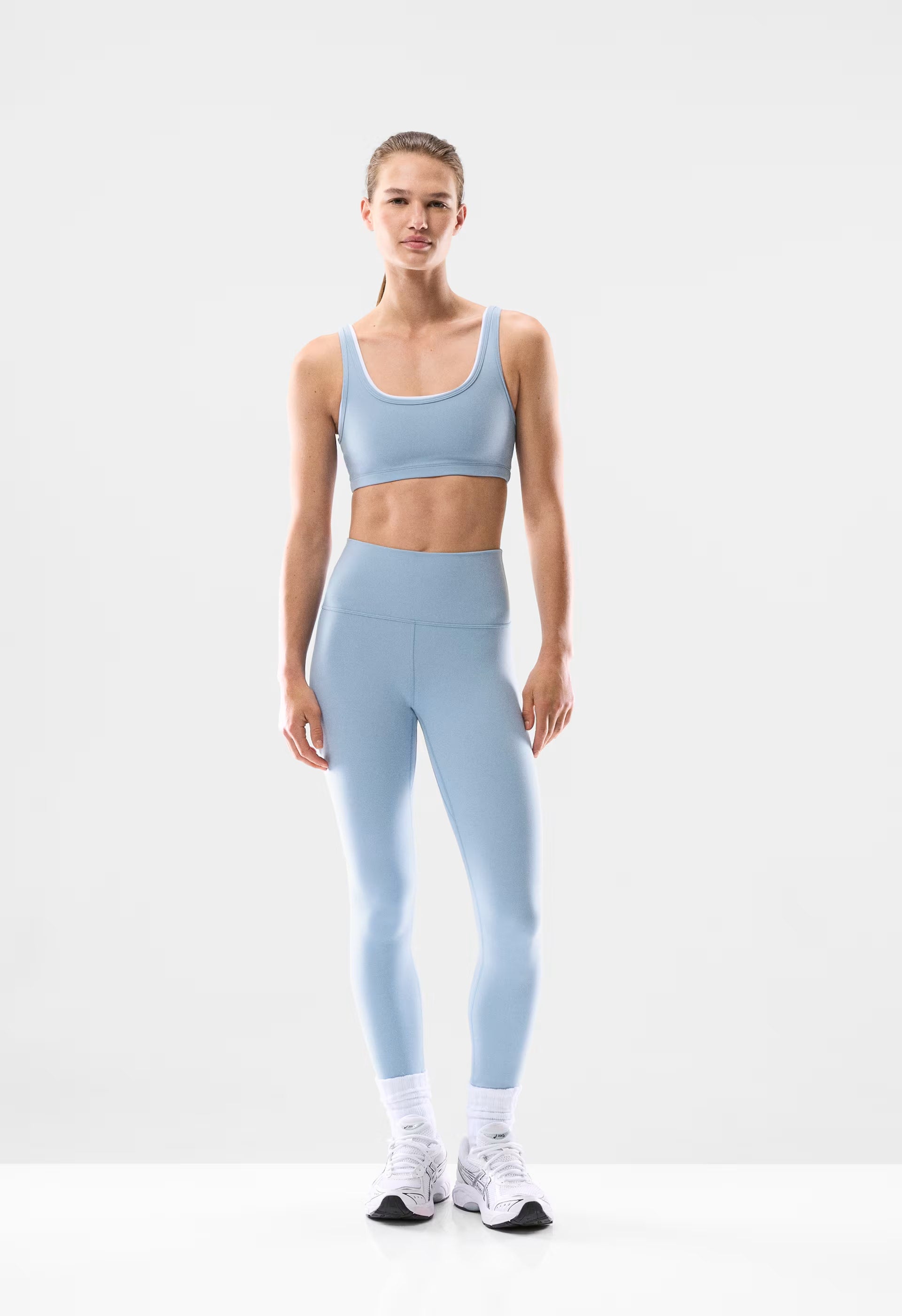BUTTER Cheeky Hi-Rise 28" Legging - RIPPLE BLUE