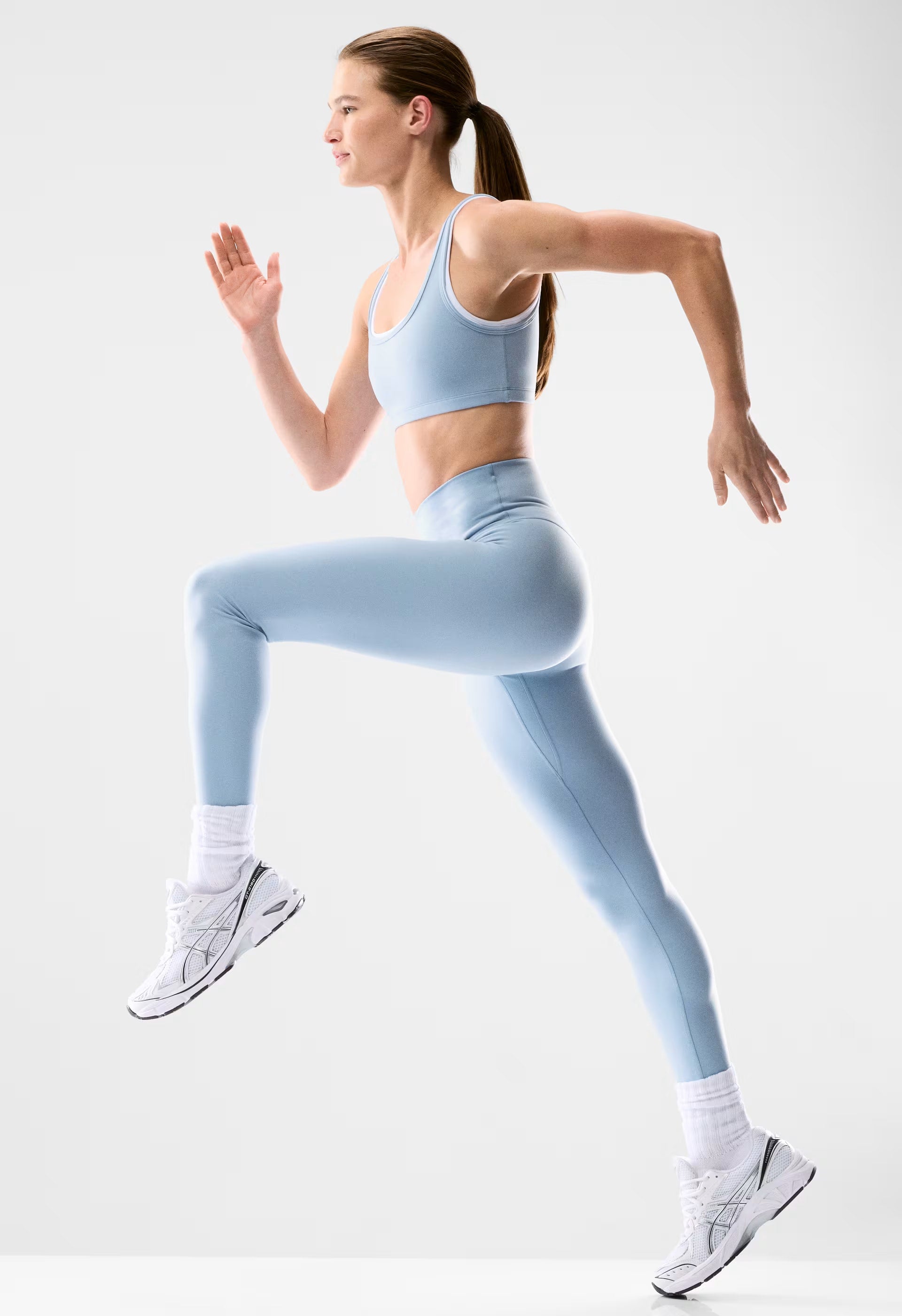 BUTTER Cheeky Hi-Rise 28" Legging - RIPPLE BLUE