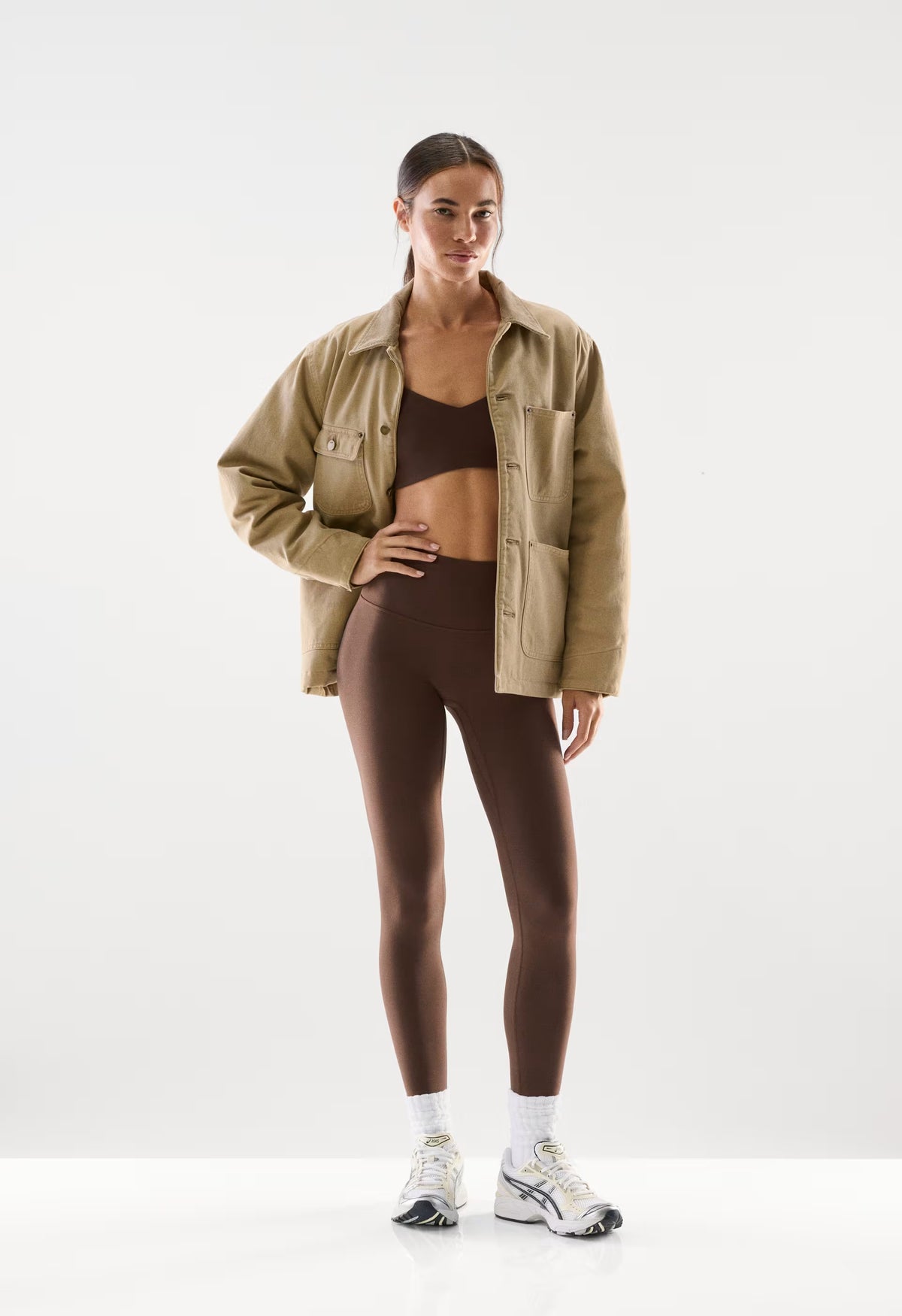 BUTTER Cheeky Infinite Hi-Rise 26" Legging - RICH MOCHA BROWN