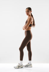 BUTTER Cheeky Infinite Hi-Rise 26" Legging - RICH MOCHA BROWN