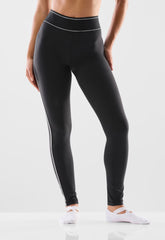 LIFE Tiebreak Hi-Rise 26" Legging - BLACK/WHITE