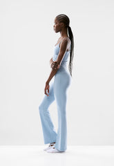BUTTER Cheeky Infinite Hi Flare 32" Legging - RIPPLE BLUE