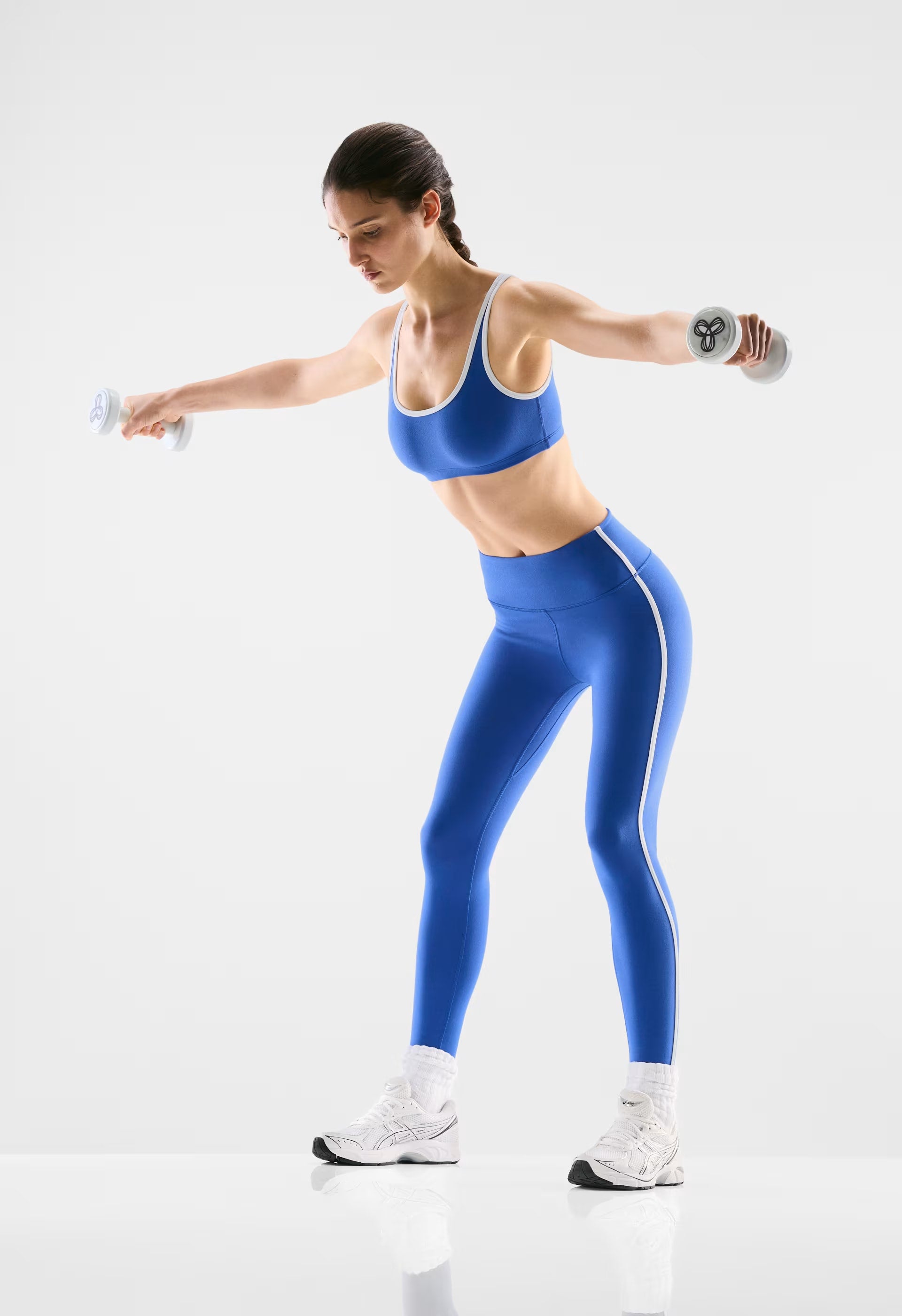 LIFE Atmosphere Hi-Rise 26" Legging - ABLZ BLUE/ BRT WHITE