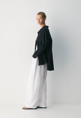 Narrative Barrel Pant - CruiseLinen™ - WHITE