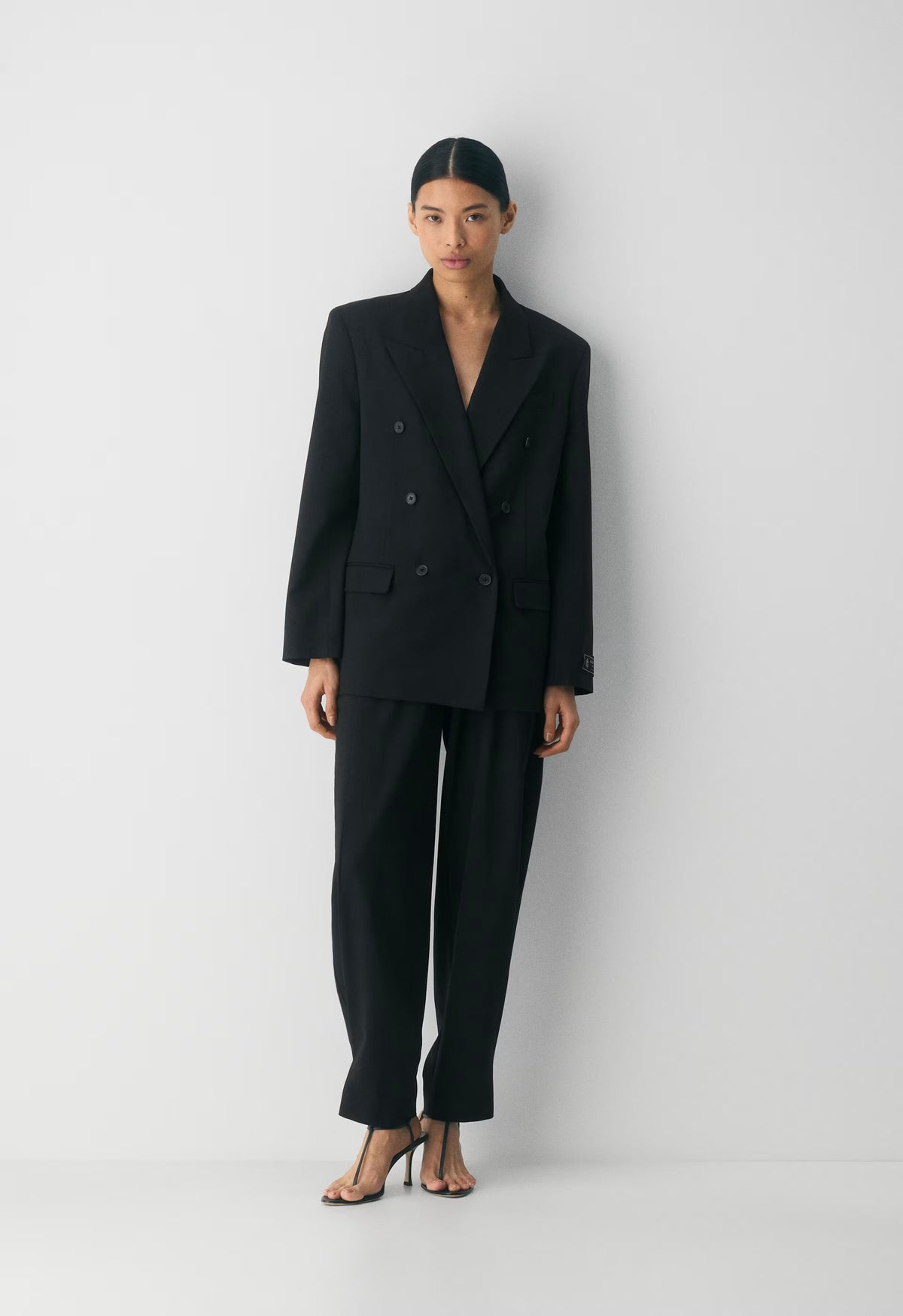 Chamber Wool Pant - BLACK
