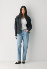 Denim Forum The '90s Iggy Lo-Rise Baggy Jean - 7 YRS BLEU TABOO