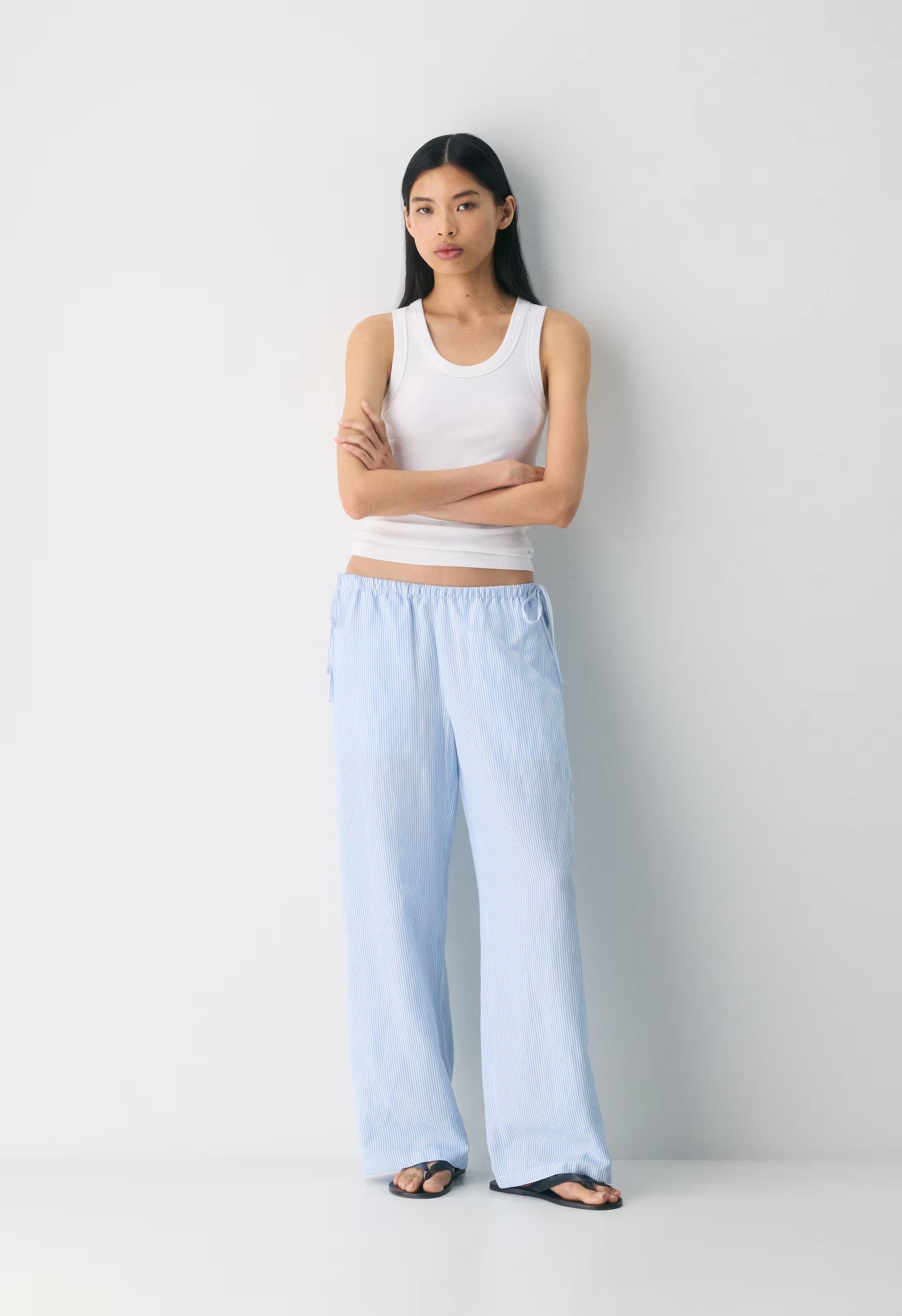 Artisan Pant - CruiseLinen™ - WLN STP WHT/CRNFLR BL