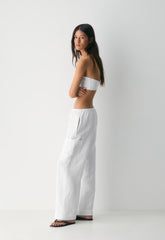 Joist Cargo Pant - CruiseLinen™ - WHITE