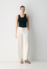 Consort Barrel Pant - PowerLinen™ - LIGHT BIRCH