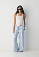 Joist Cargo Pant - CruiseLinen™ - WLN STP WHT/CRNFLR BL