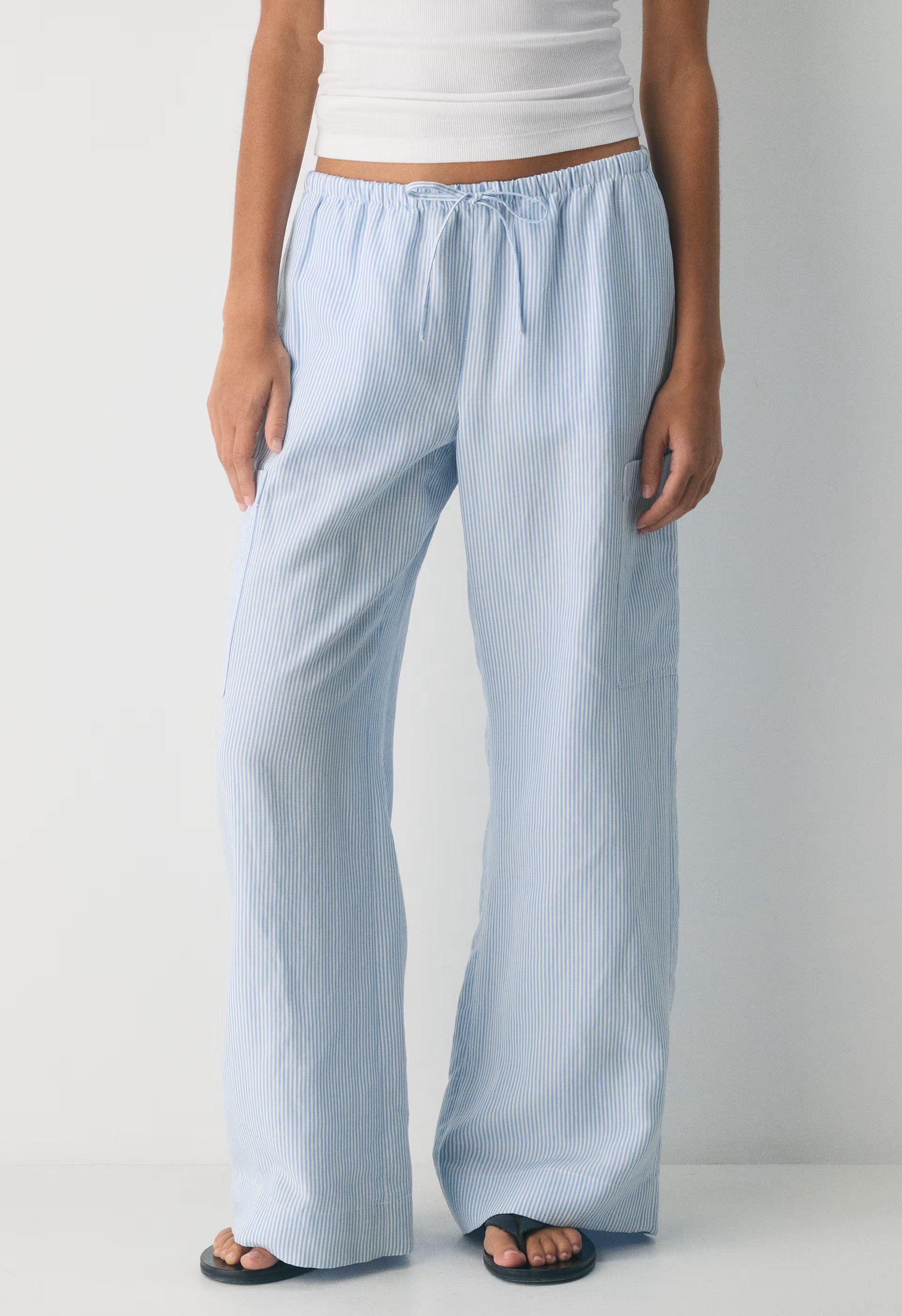 Joist Cargo Pant - CruiseLinen™ - WLN STP WHT/CRNFLR BL