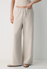 Cozy Sweatfleece Mega Flutter™ Sweatpant - HEATHER ECRU