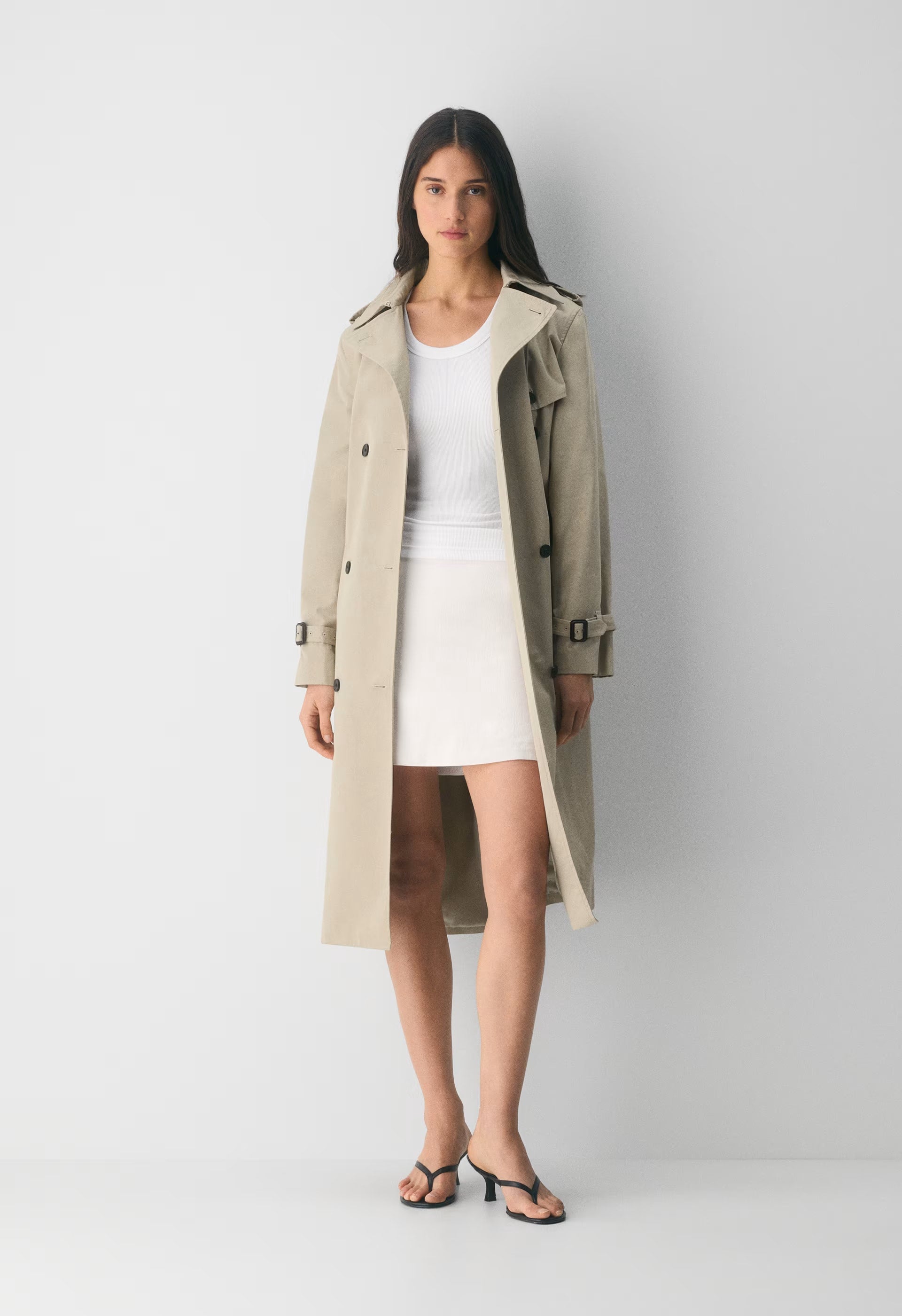 Classic Mini Skirt - Crepette™ - LIGHT BIRCH