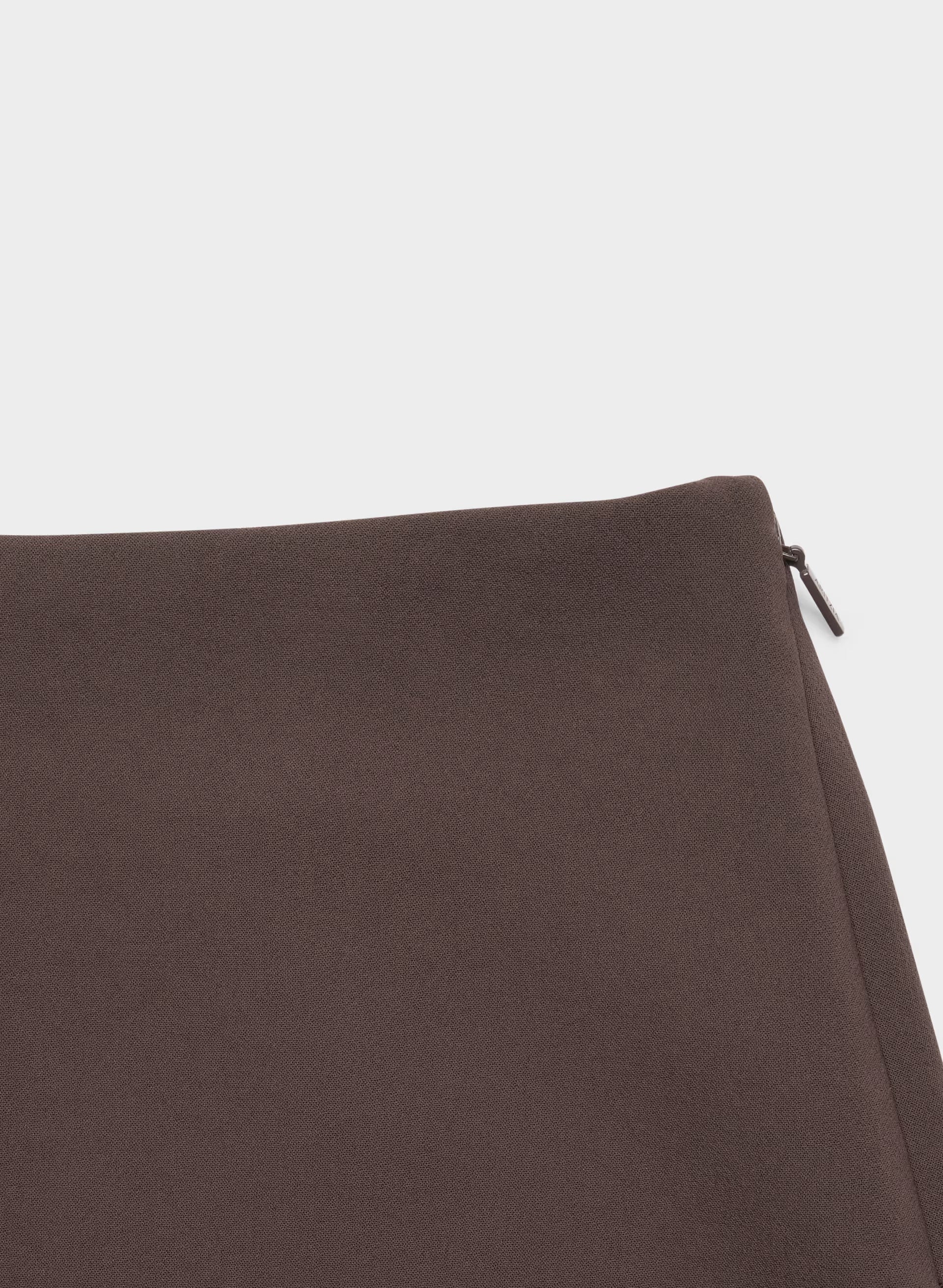 Jewel Skort - Crepette™ - RICH MOCHA BROWN