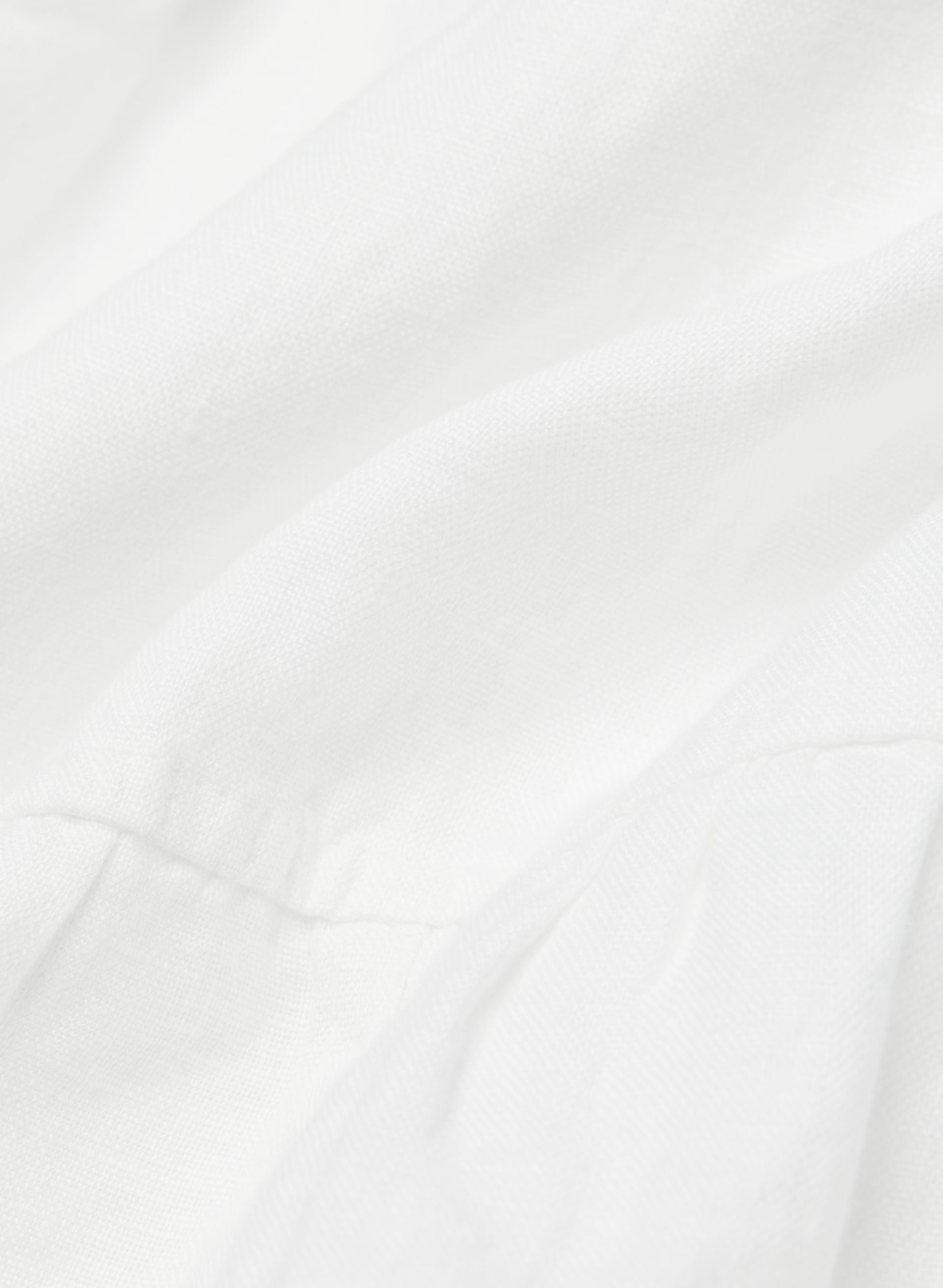 Bouquet Linen Skirt - WHITE