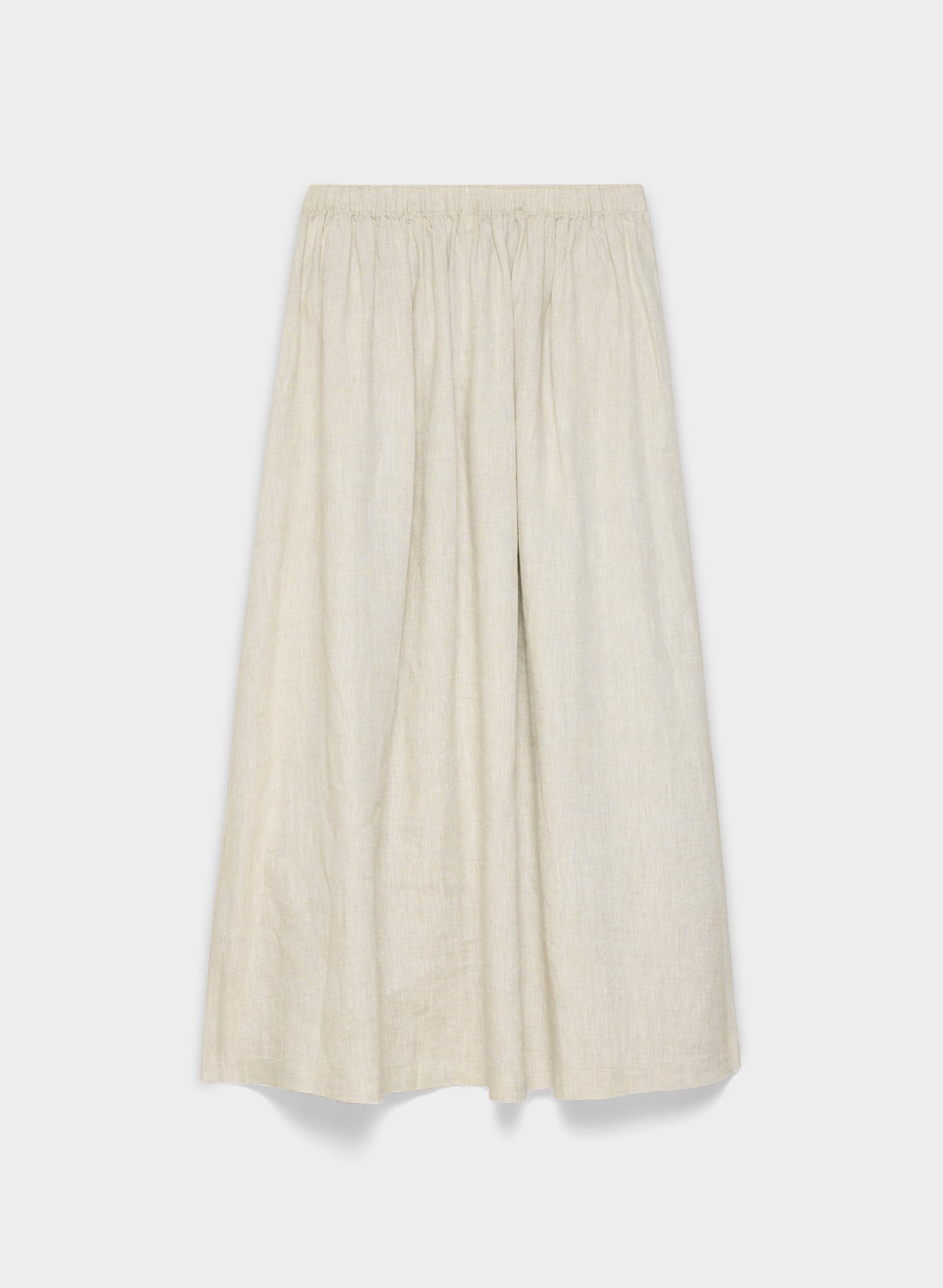 Socialite Linen Skirt - UNDYED ECRU