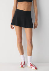 Homestretch™ Smooth Immediate Skirt - BLACK