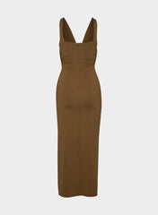 Original Contour Waver Dress - CHOCOLATIER BROWN
