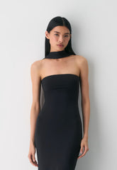 Original Contour Alluvion Dress - BLACK