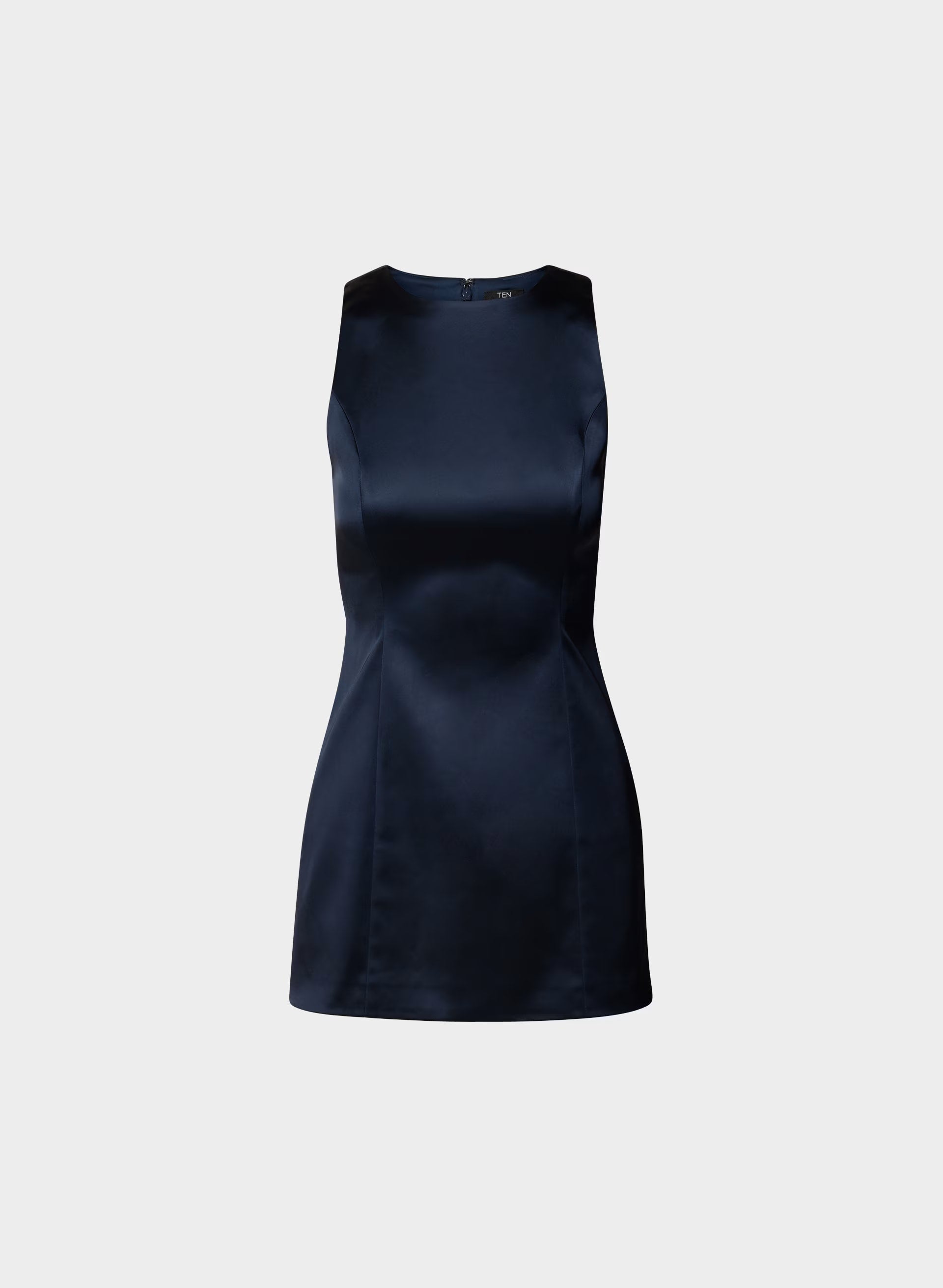 Charleston Satin Dress - ADMIRAL