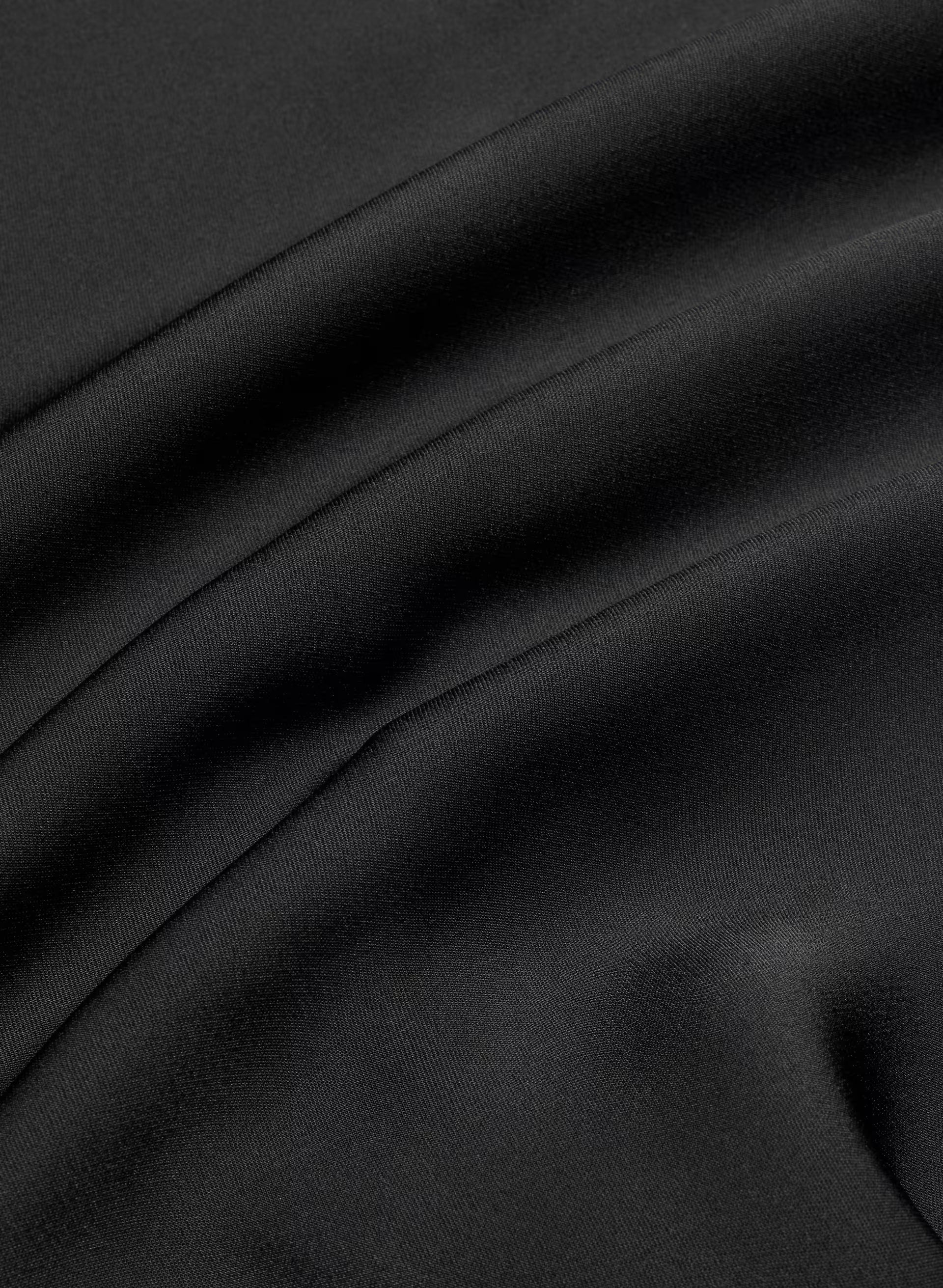 Audience Satin Maxi Halter Dress - BLACK