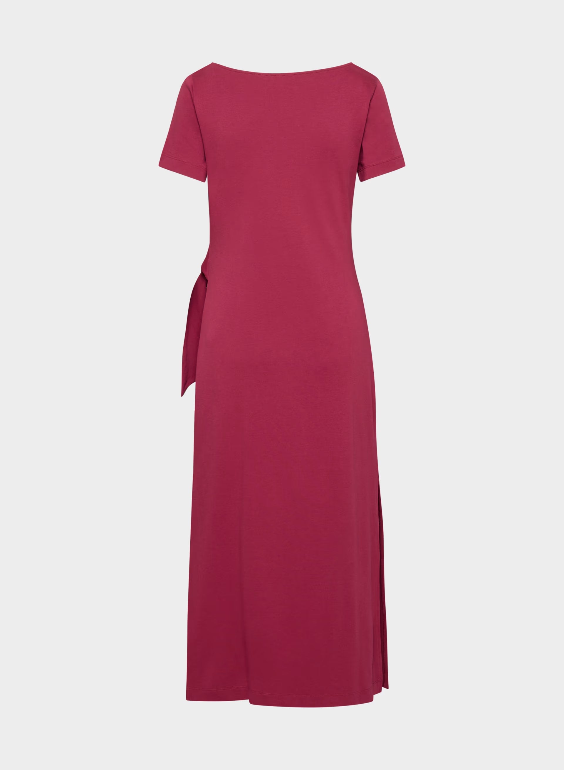 InterLock Cotton Writer Dress - JUICY ROSE