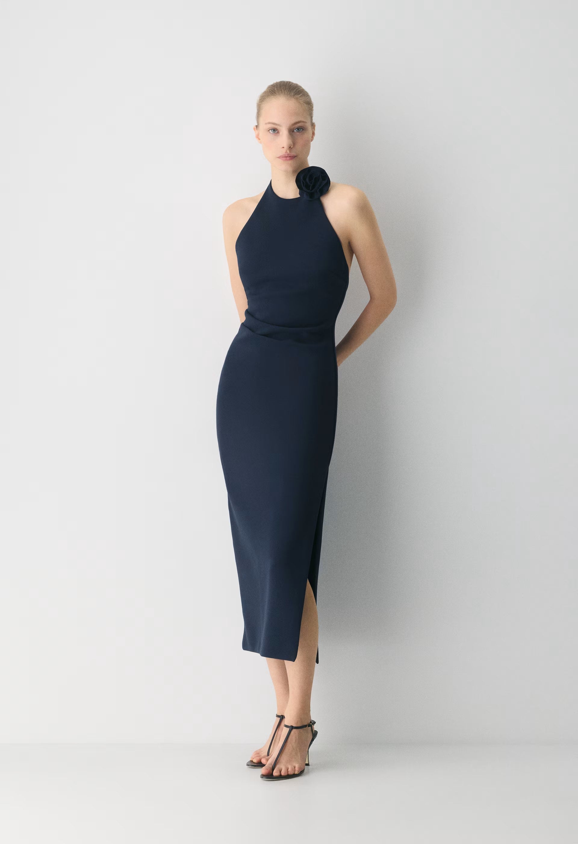 FigureKnit™ Guestlist Dress - INDIGO INK