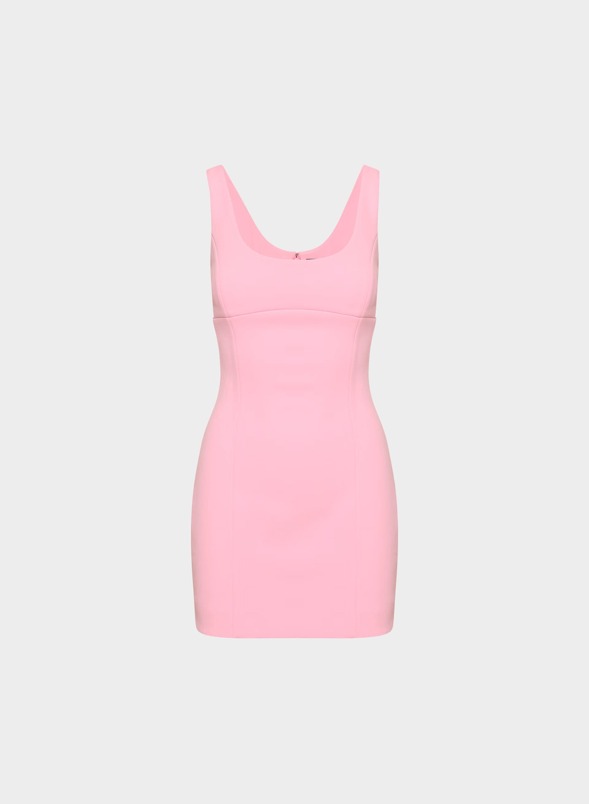FigureKnit™ Admission Dress - JELLYBEAN PINK