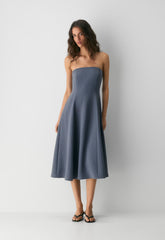 Lightwell Dress - Crepette™ - VINTAGE NAVY
