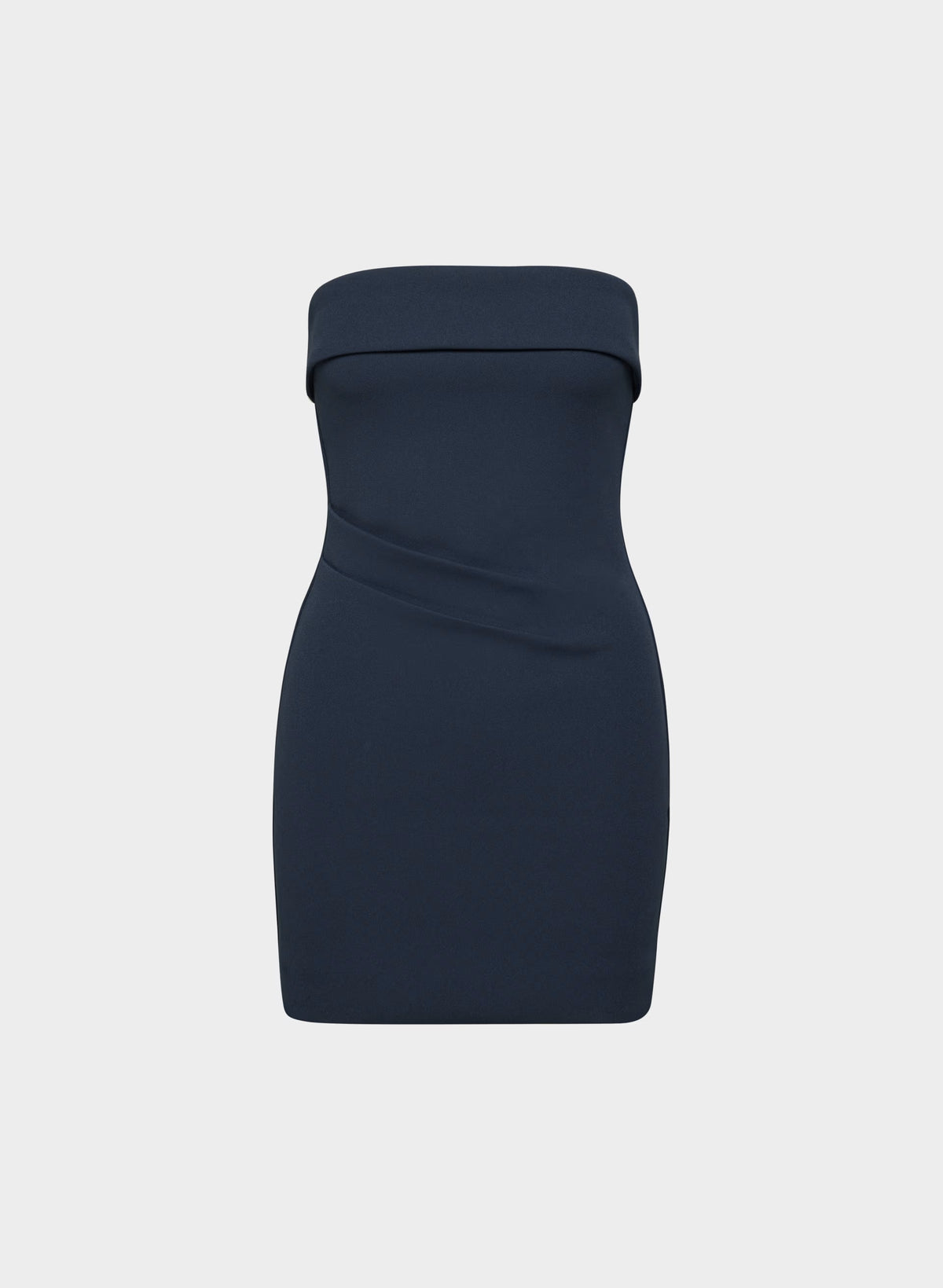 FigureKnit™ Eyecatcher Mini Dress - INDIGO INK