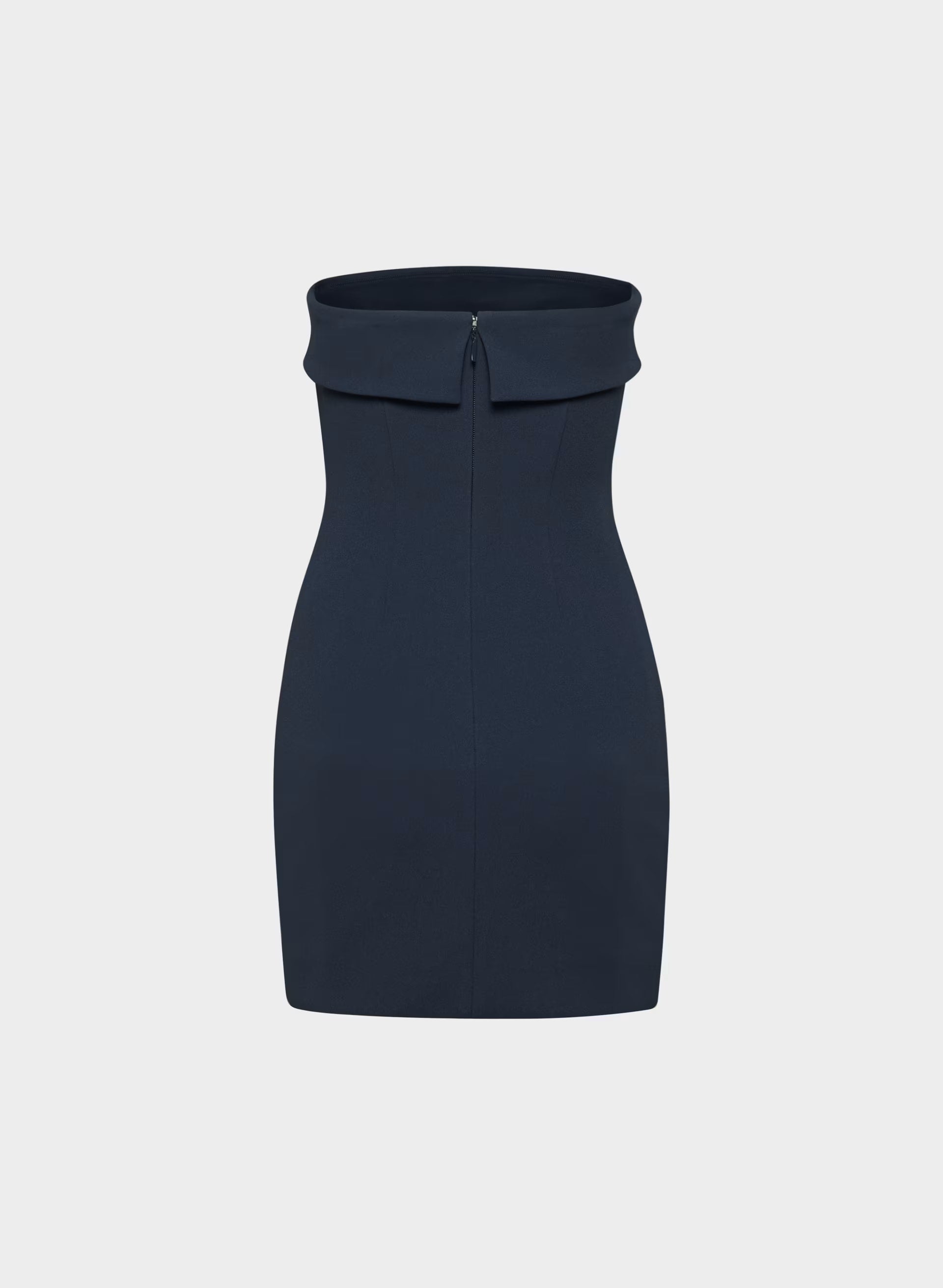 FigureKnit™ Eyecatcher Mini Dress - INDIGO INK
