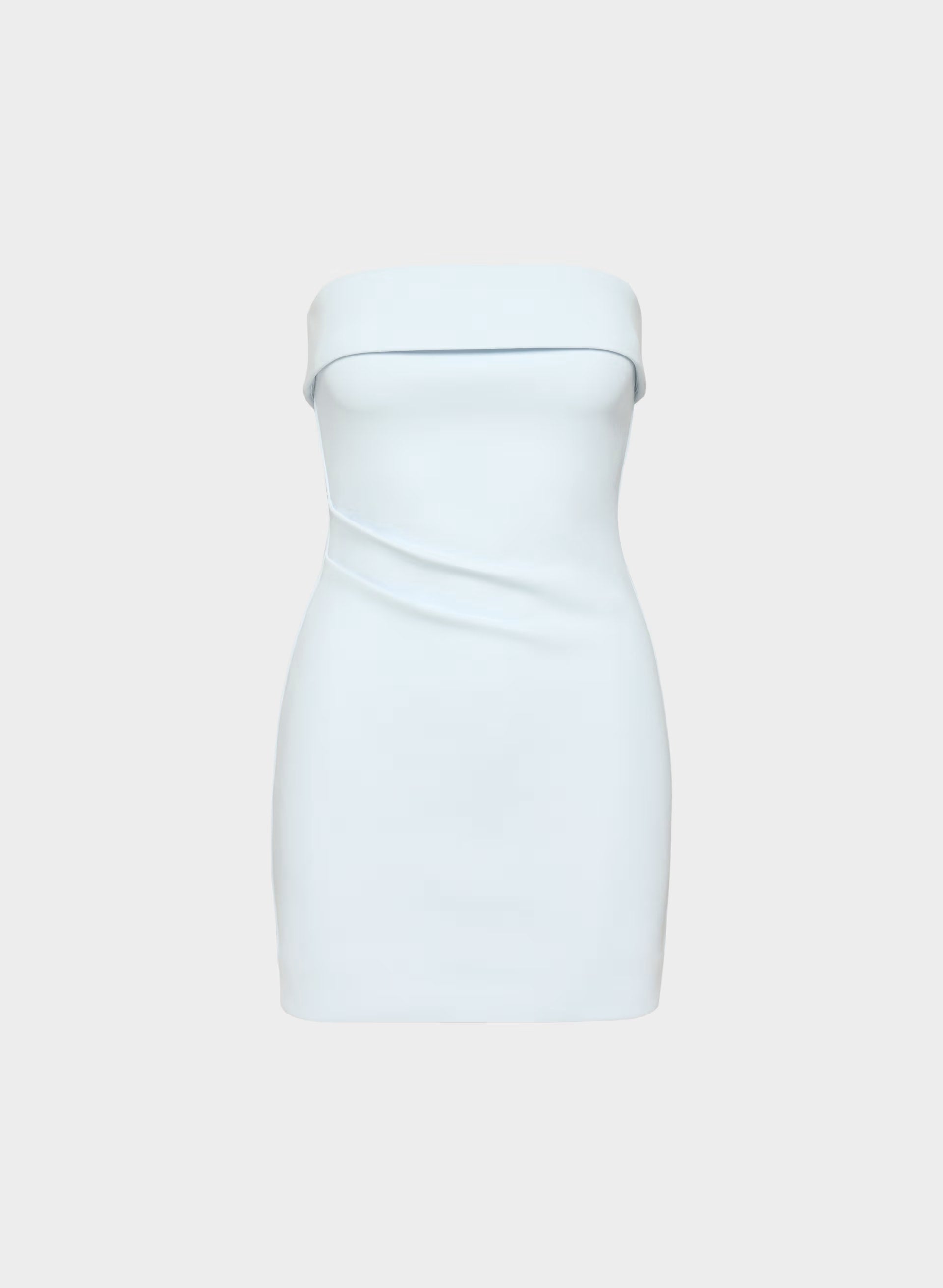 FigureKnit™ Eyecatcher Mini Dress - MIDDAY BLUE