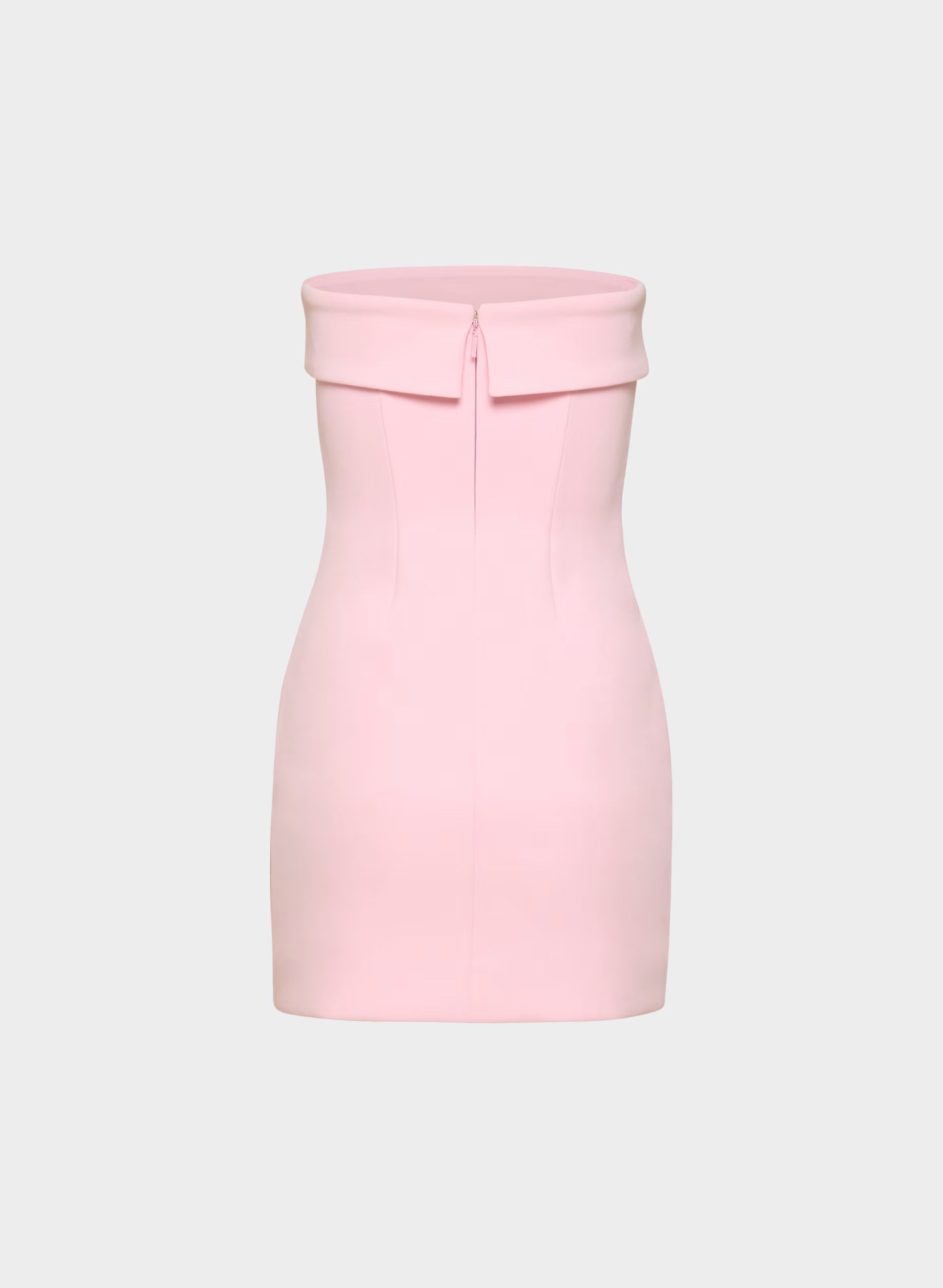 FigureKnit™ Eyecatcher Mini Dress - MILKSHAKE PINK