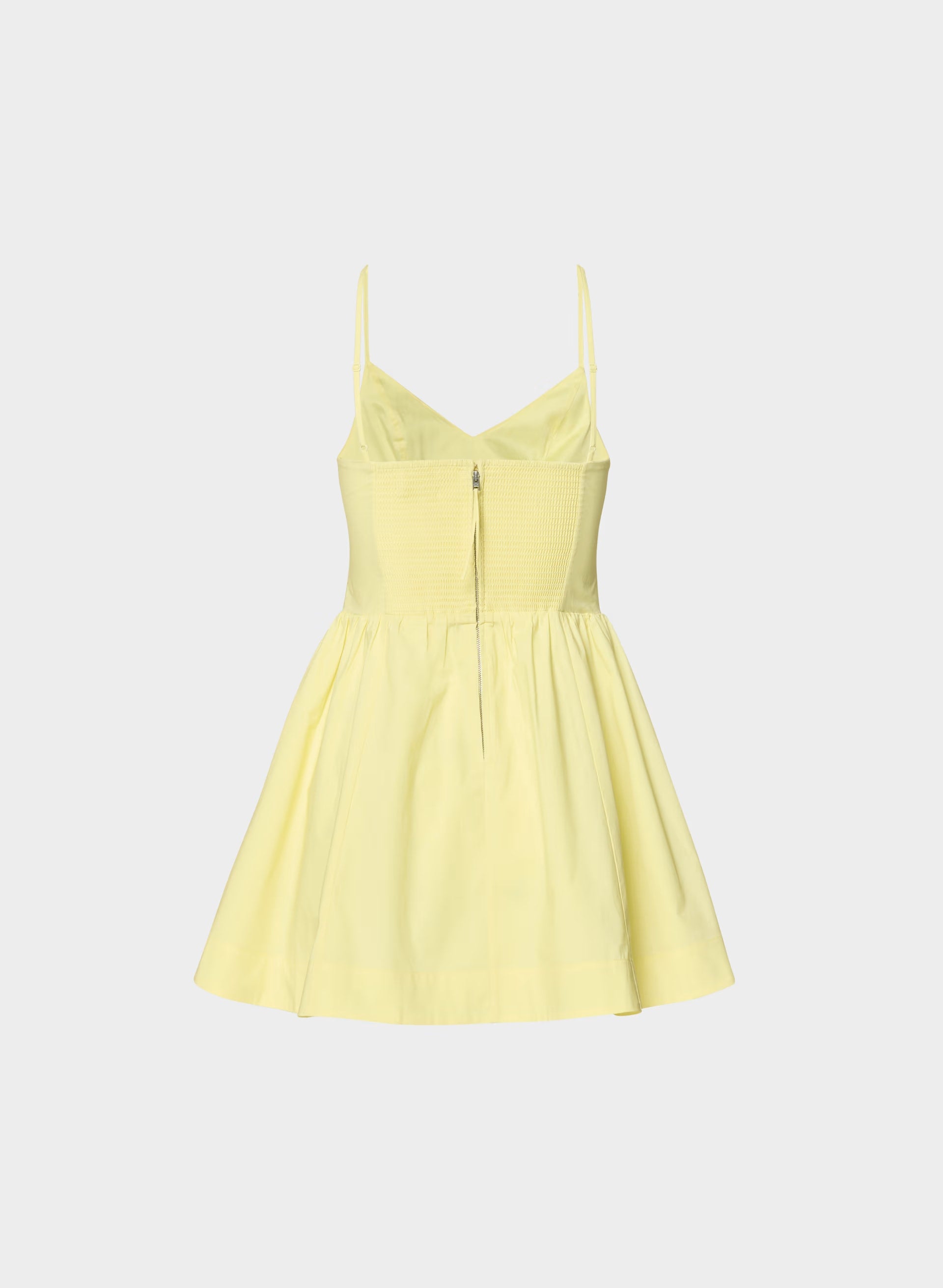 Technique Poplin Mini Cami Dress - LEMONADE