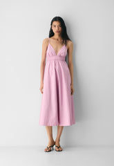 Encourage Poplin Cami Dress - SWEET PEA PURPLE