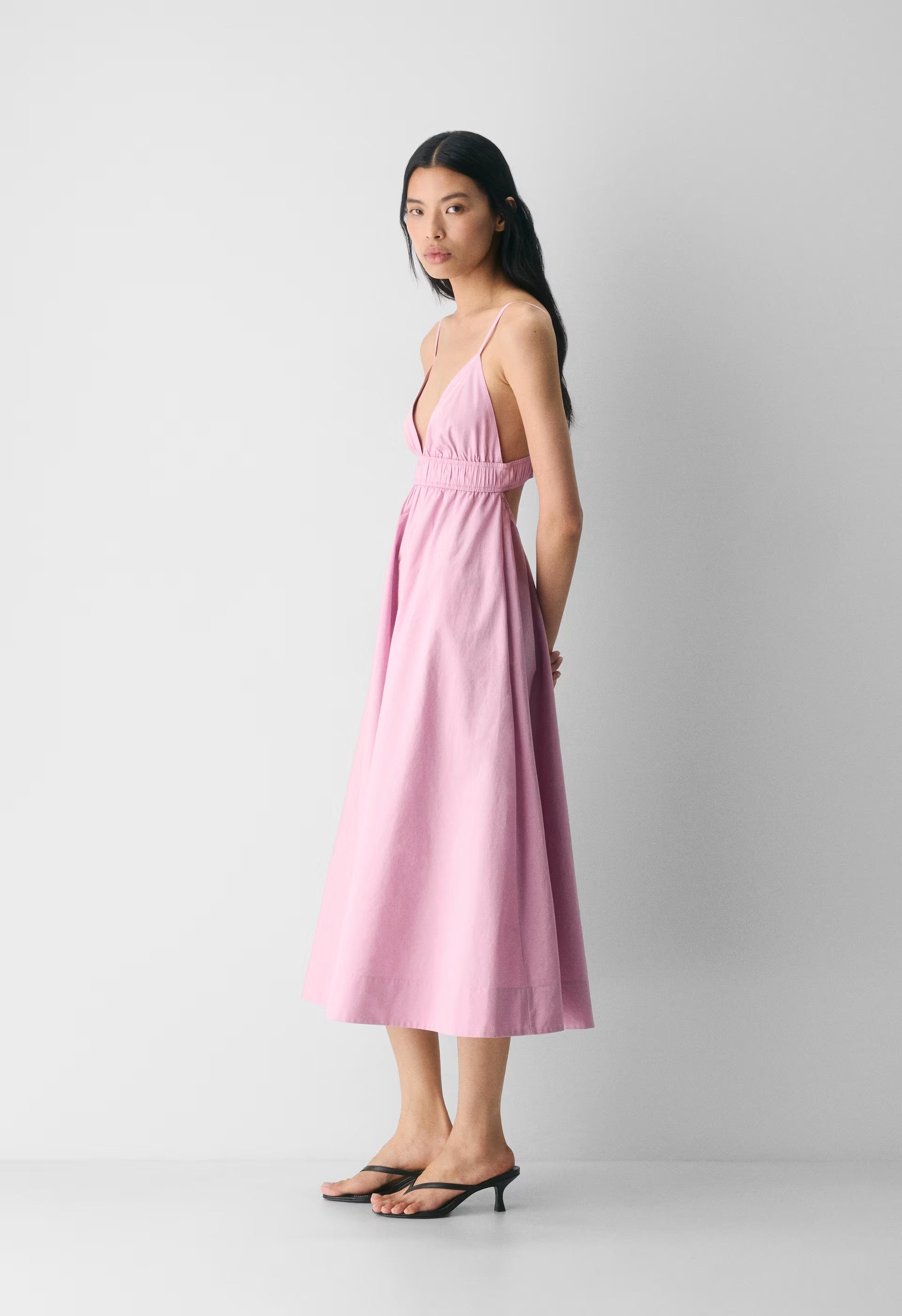Encourage Poplin Cami Dress - SWEET PEA PURPLE