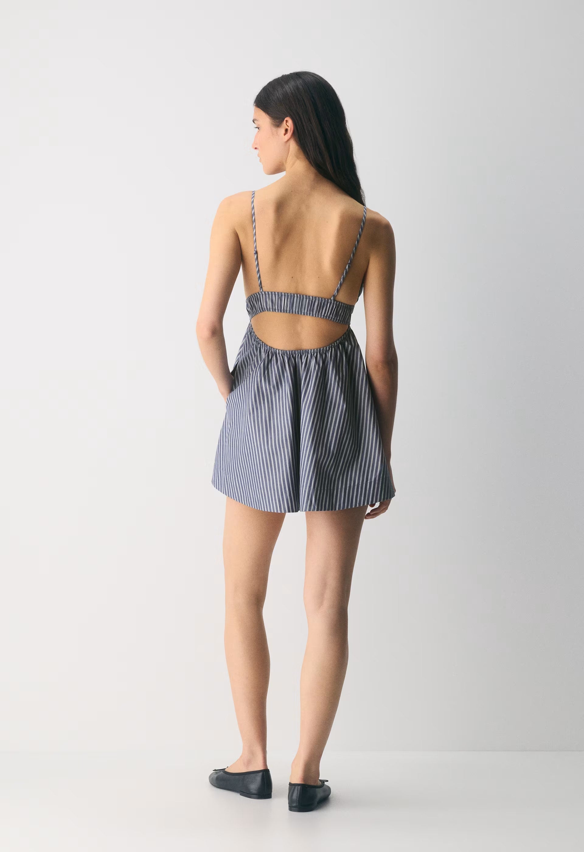 Encourage Poplin Mini Cami Dress - SUNGLOW YELLOW