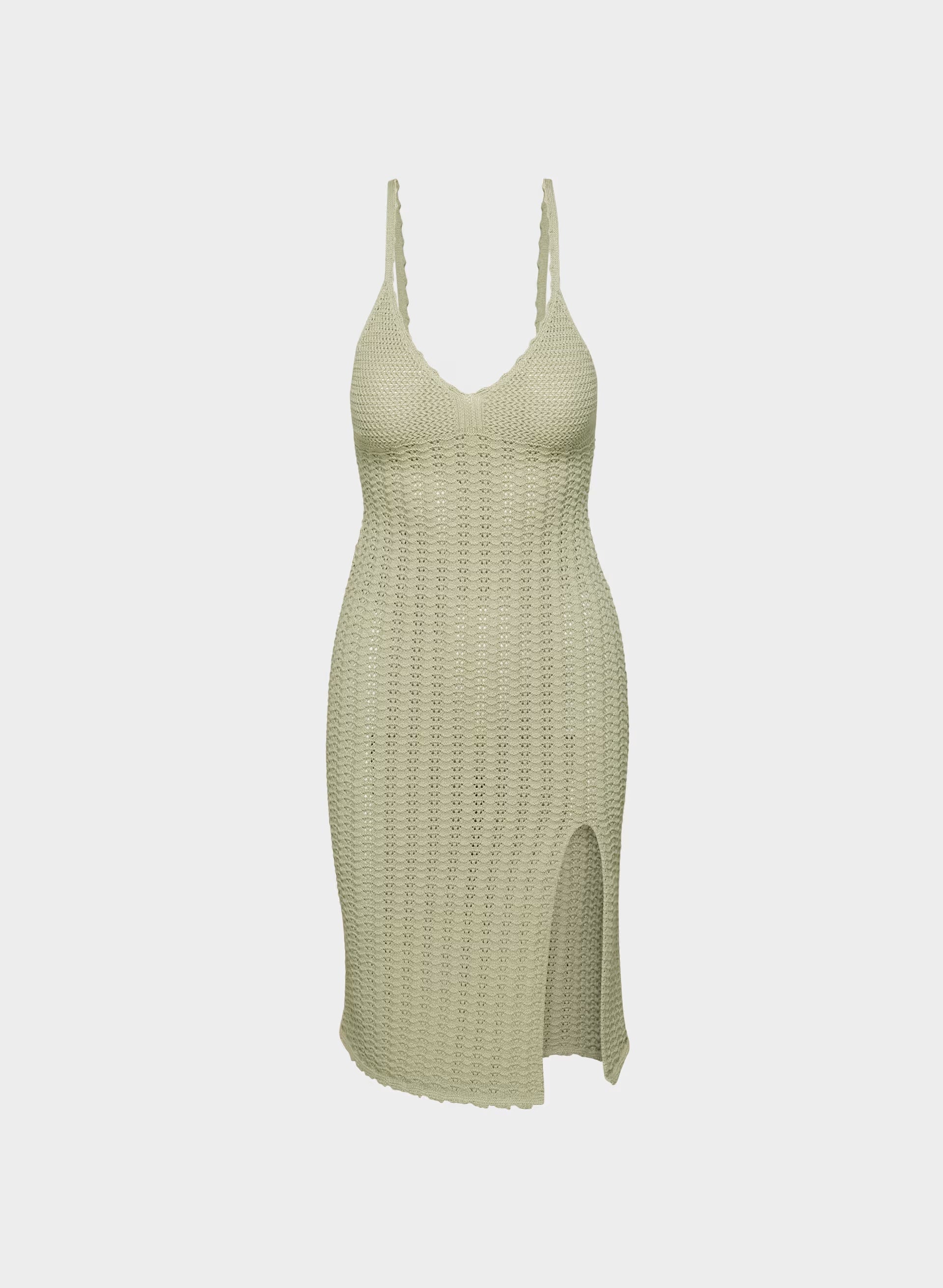 Evie Midi Dress - MARTINI OLIVE