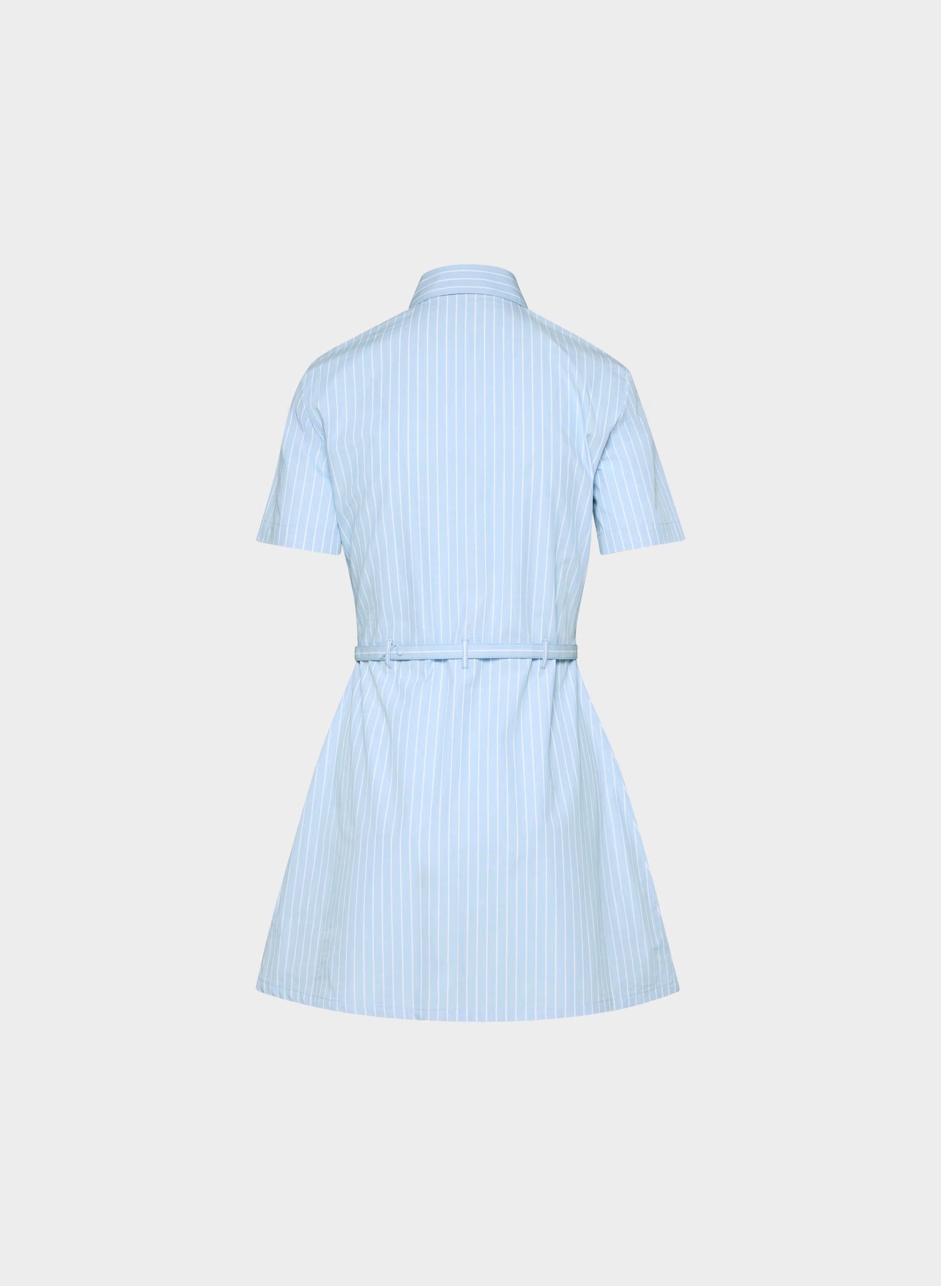 Authorize Poplin Dress - MTCHLL STRP CF B/B WH