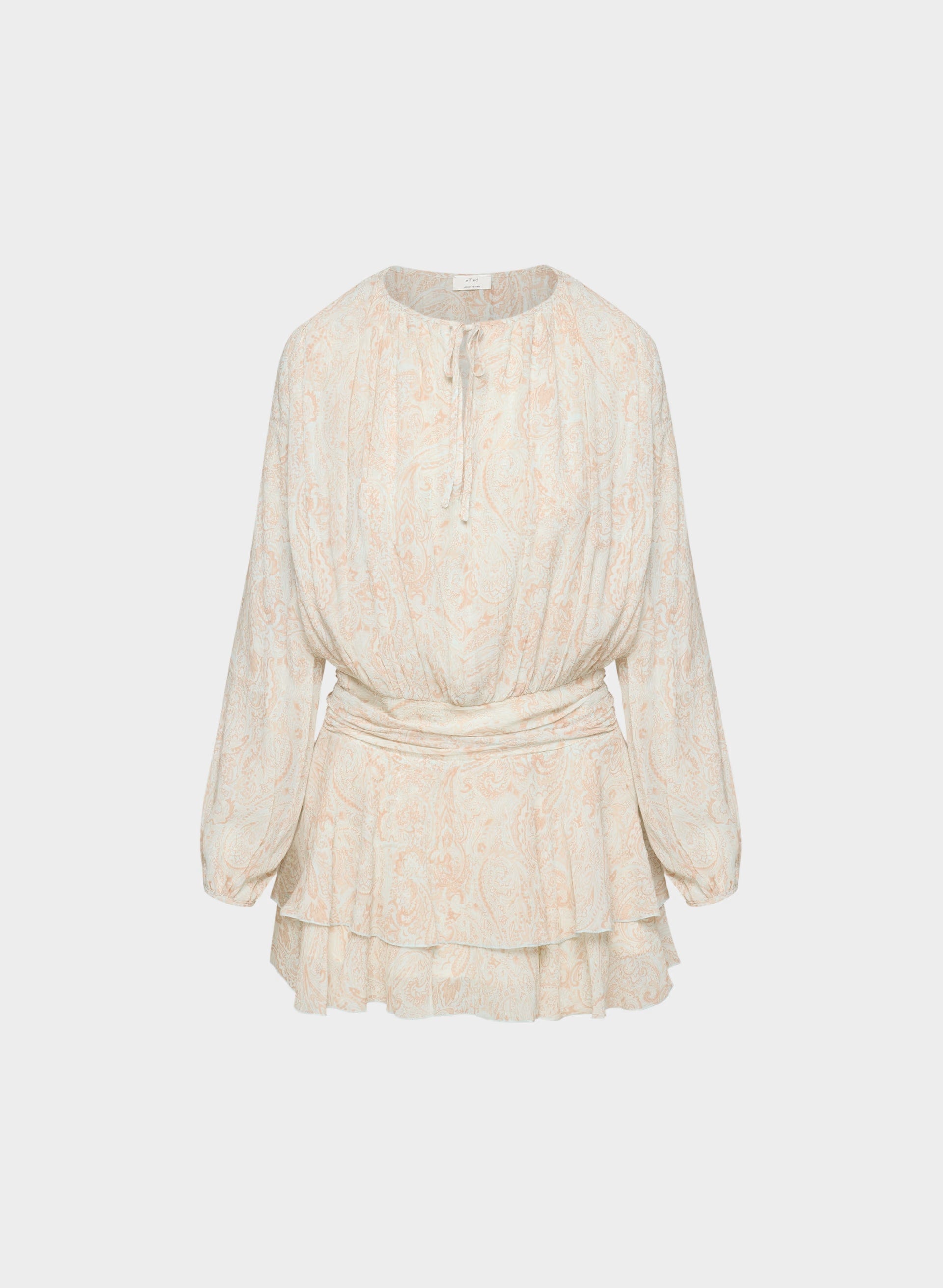 Ruminate Dress - LIGHT MINT/SOFT BROWN