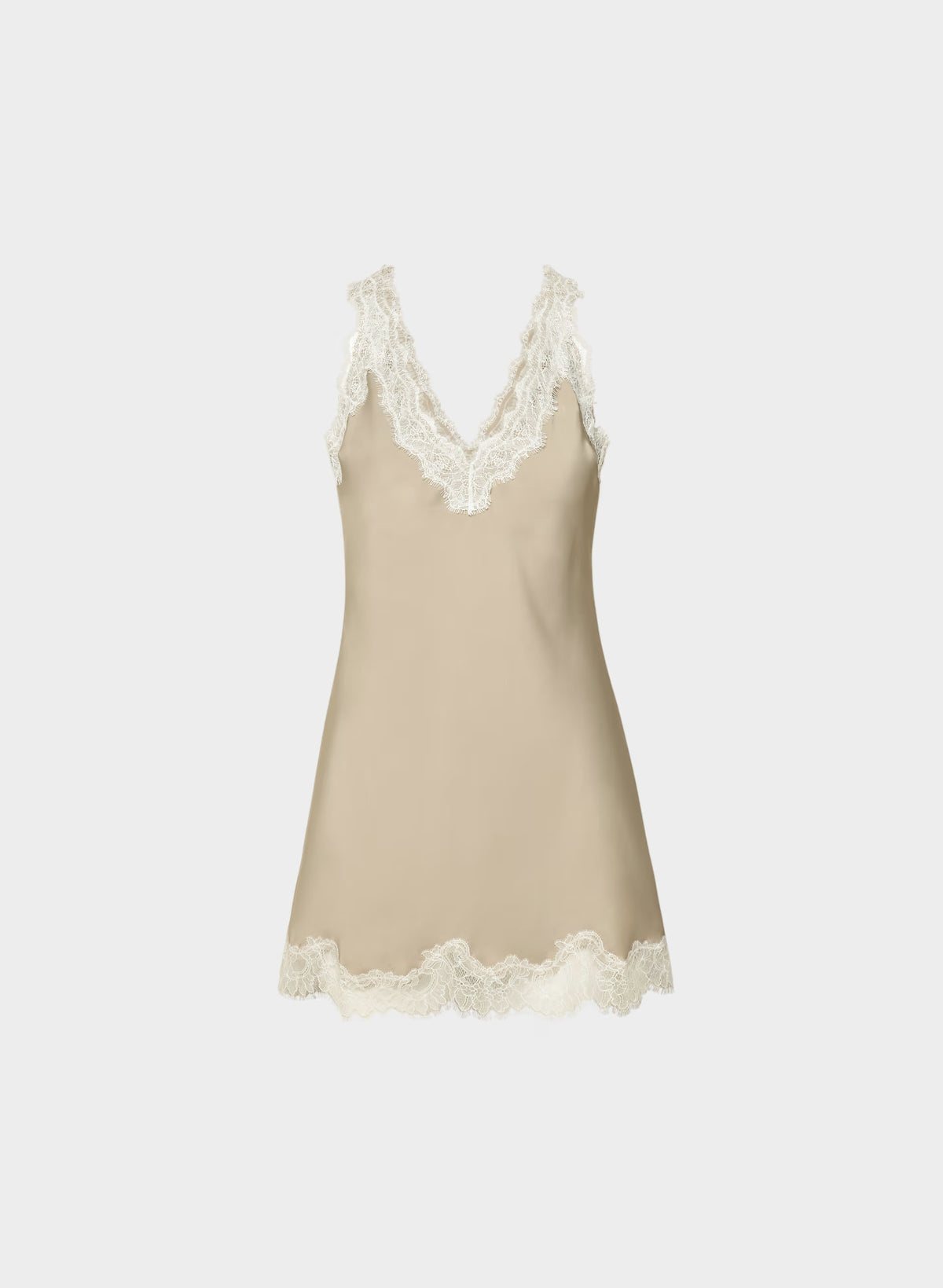 Suite Satin Dress - FLUENT TP/ LT BIRCH