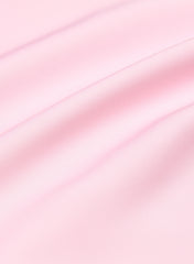 Champagne Satin Dress - MILKSHAKE PINK