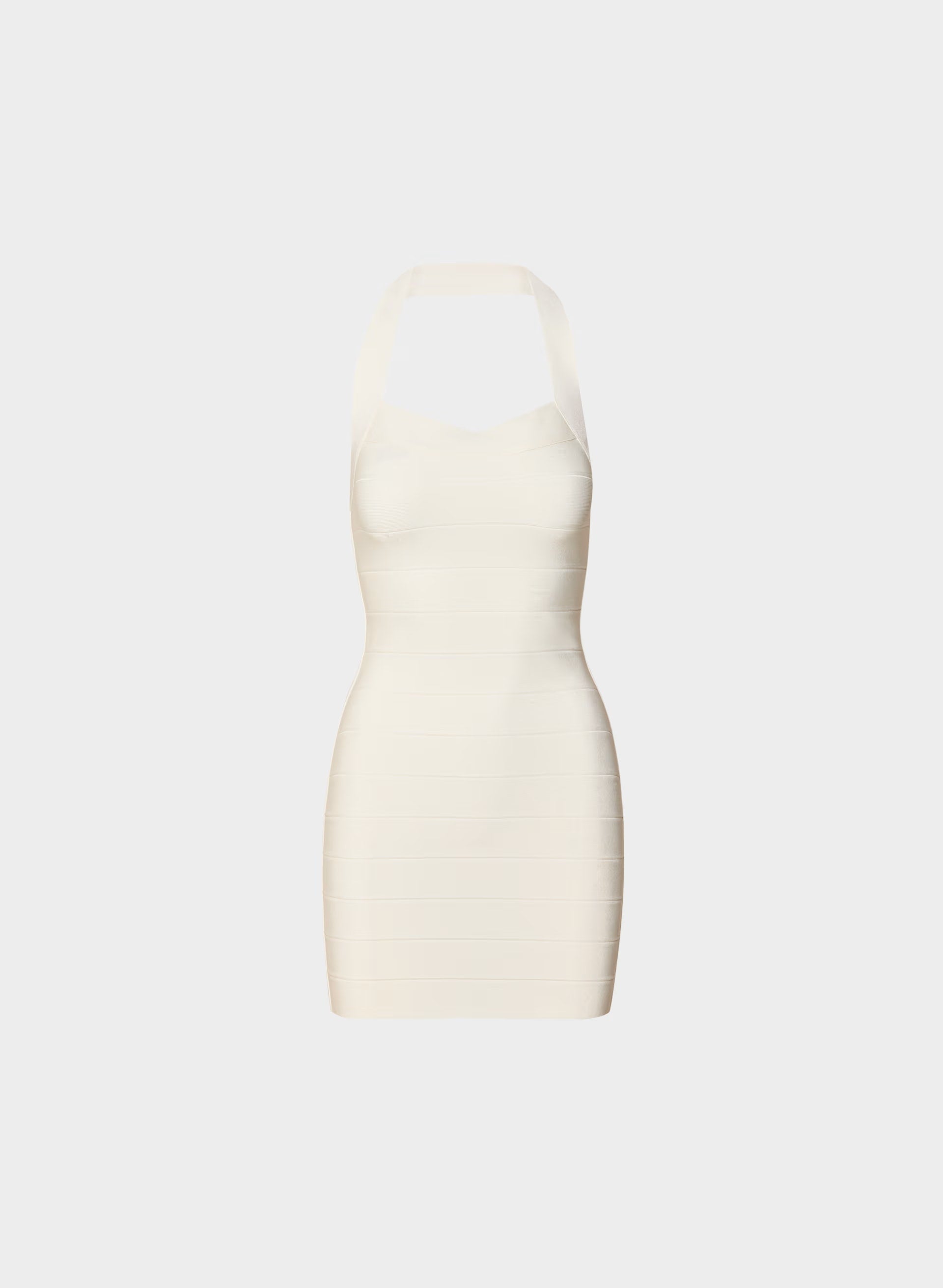 Calypso Halter Dress - LIGHT BIRCH