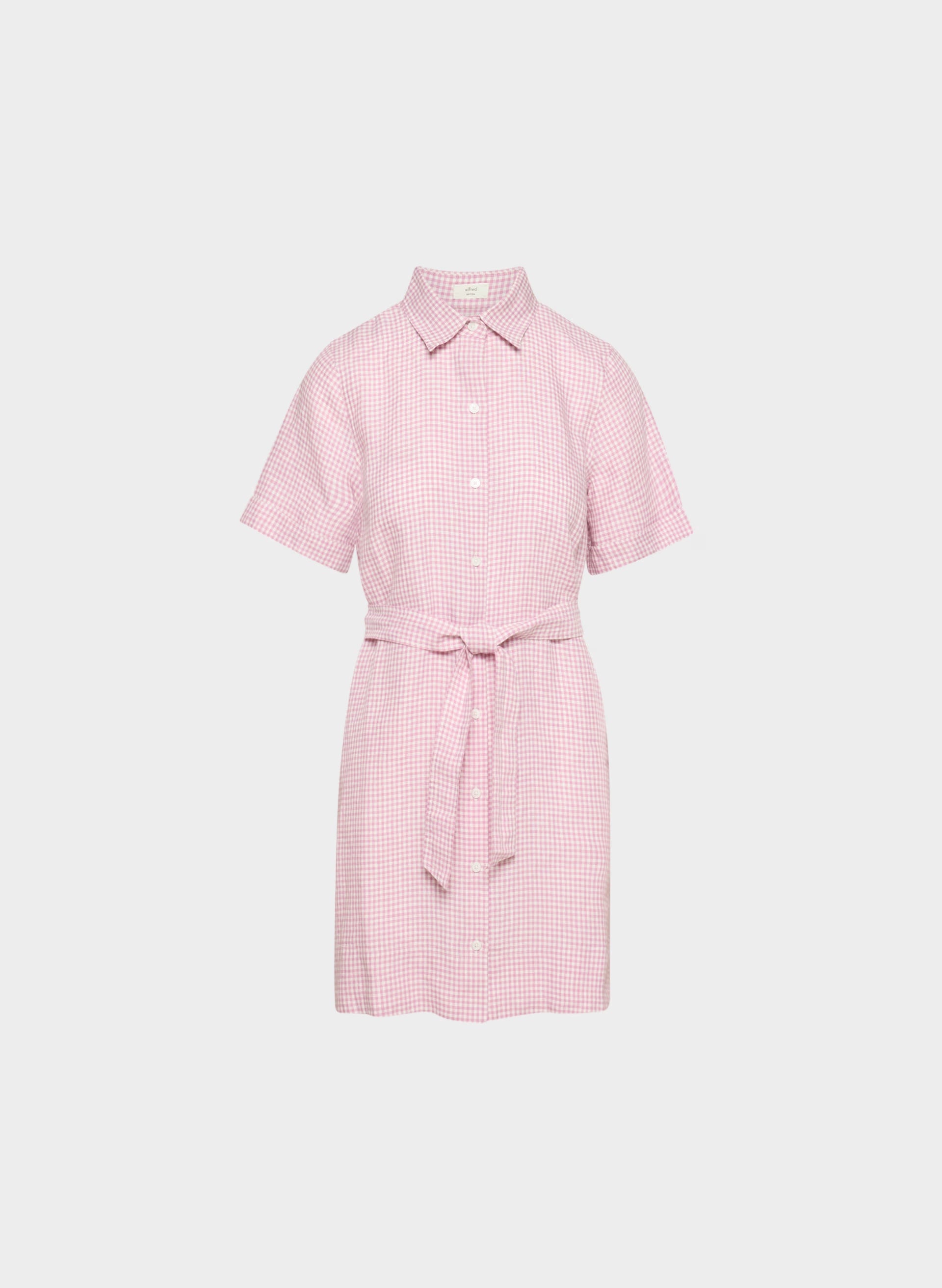 Eleta Linen Mini Dress - SRPN CK LT BR/SWT P PL