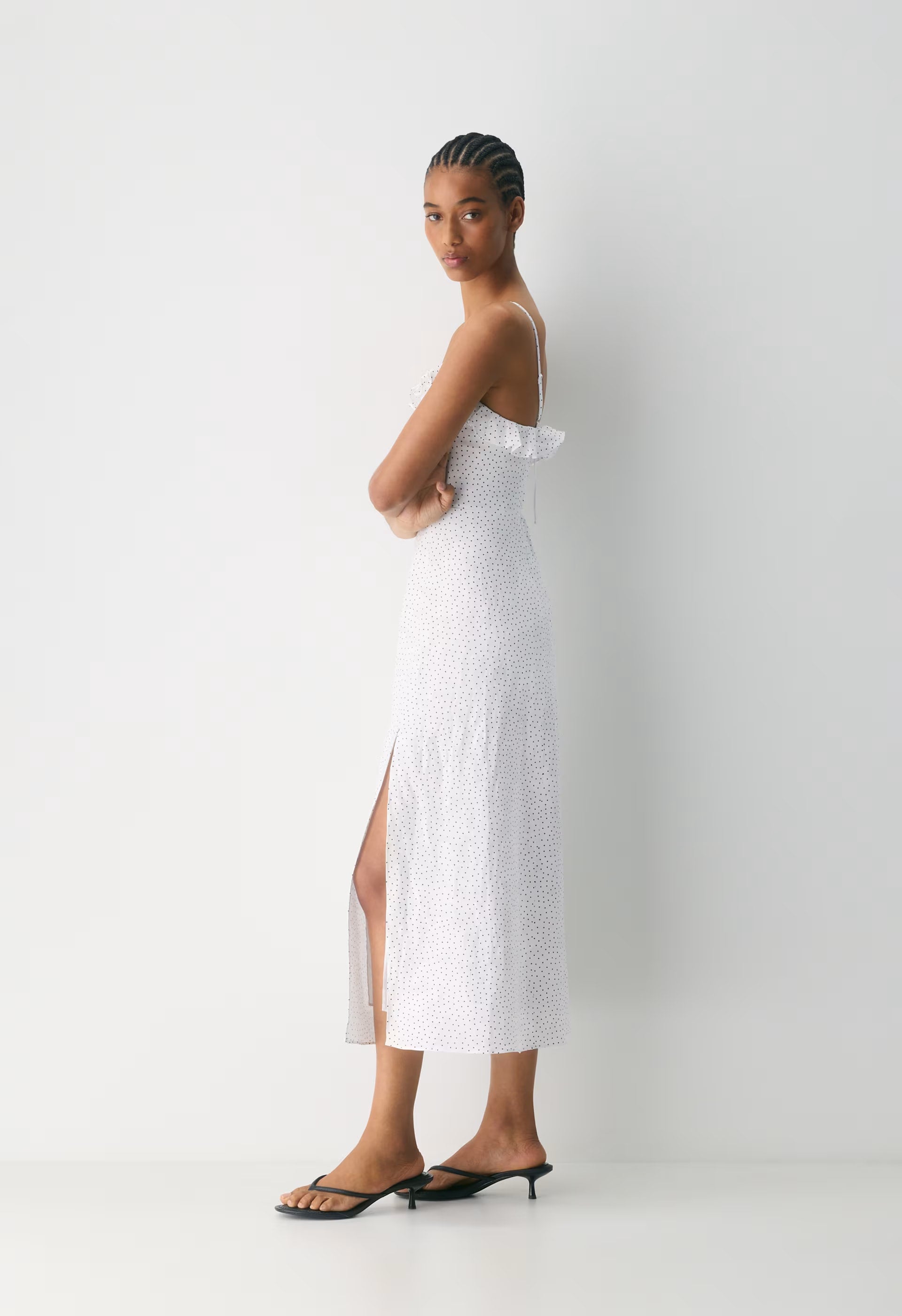 Glade Linen Dress - WHITE/ ADMIRAL